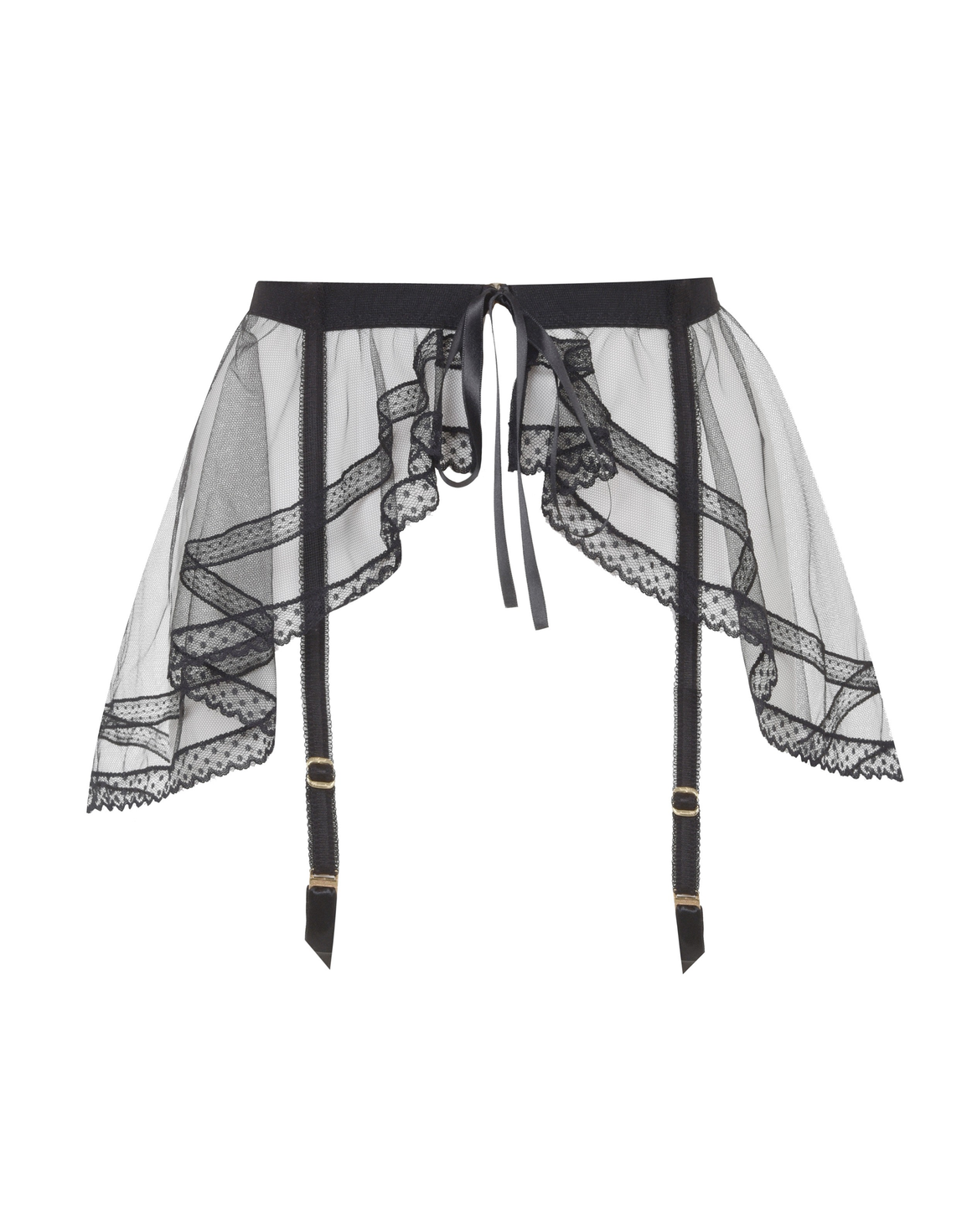 Austin Suspender Black | Agent Provocateur