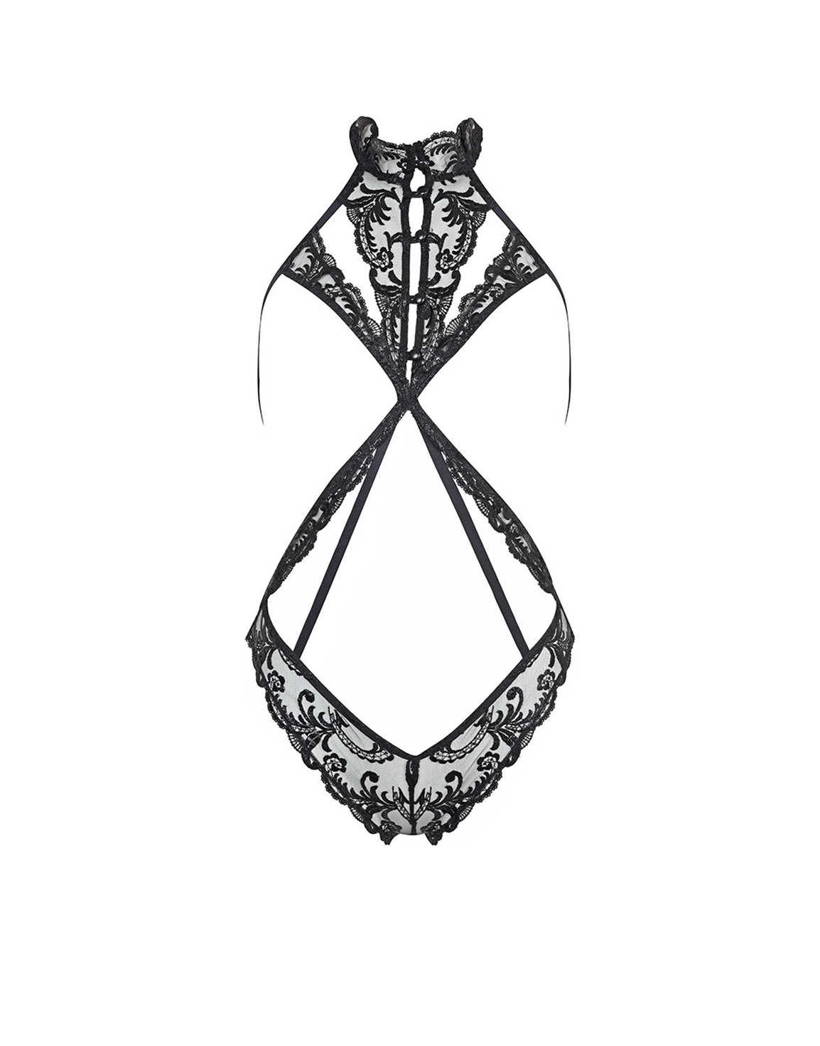 Dixee Playsuit Black | Agent Provocateur