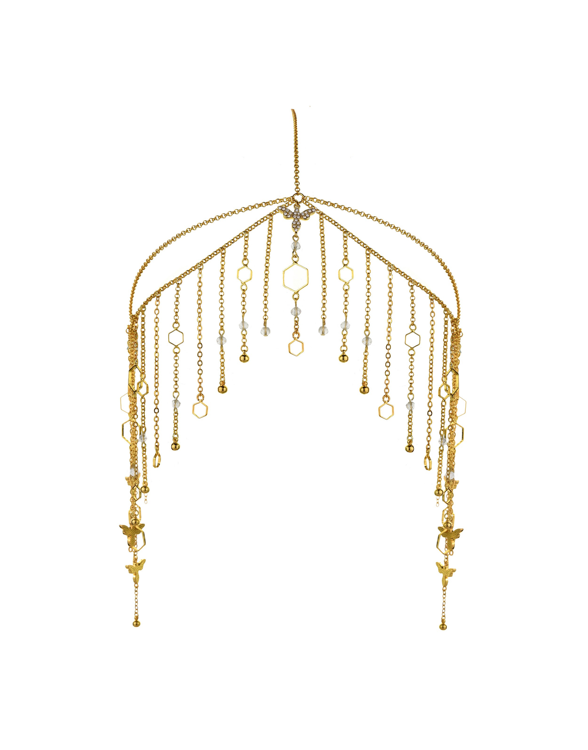 Azzalia Headpiece Gold | Agent Provocateur