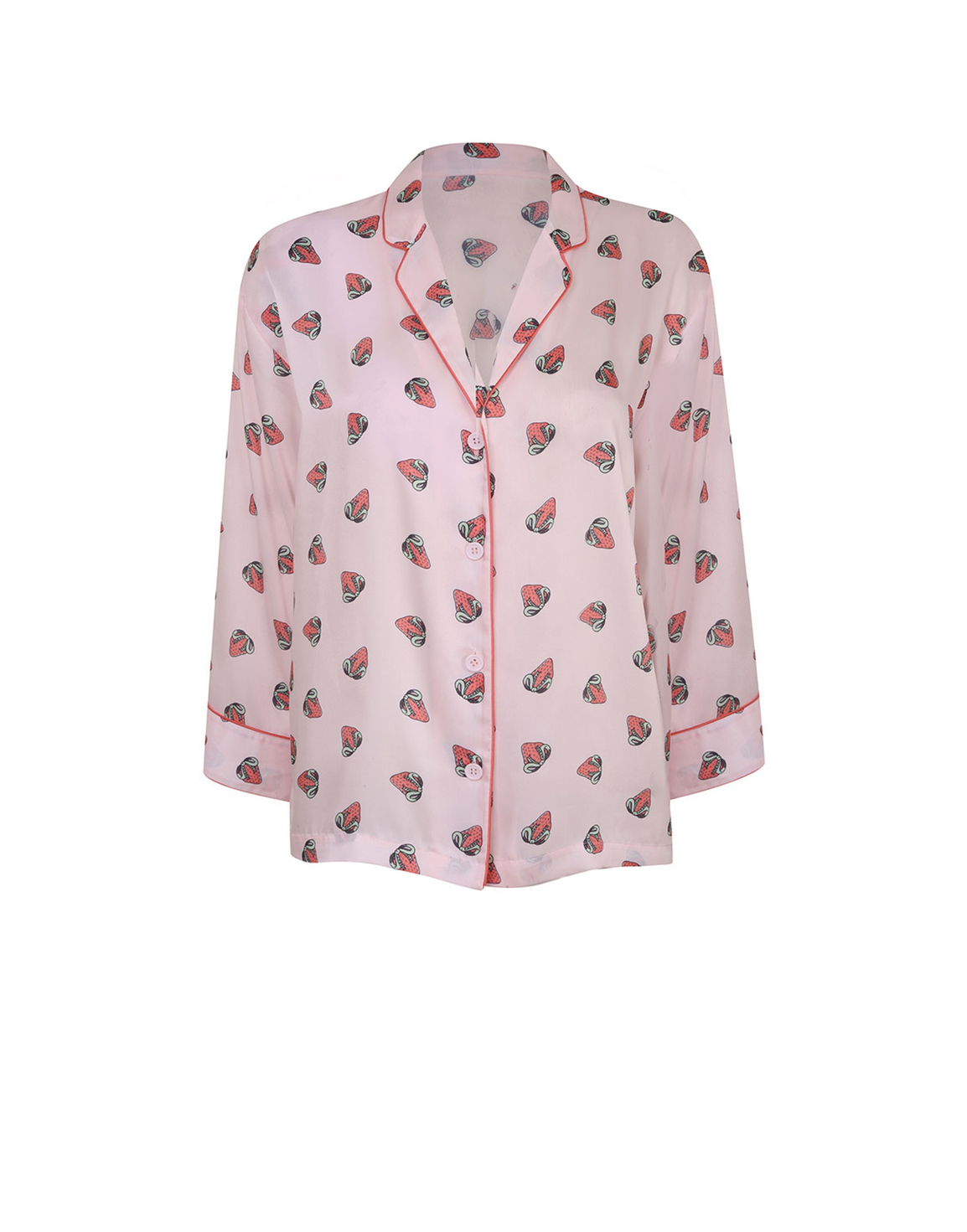Fraise Pyjama Top Pink | Agent Provocateur