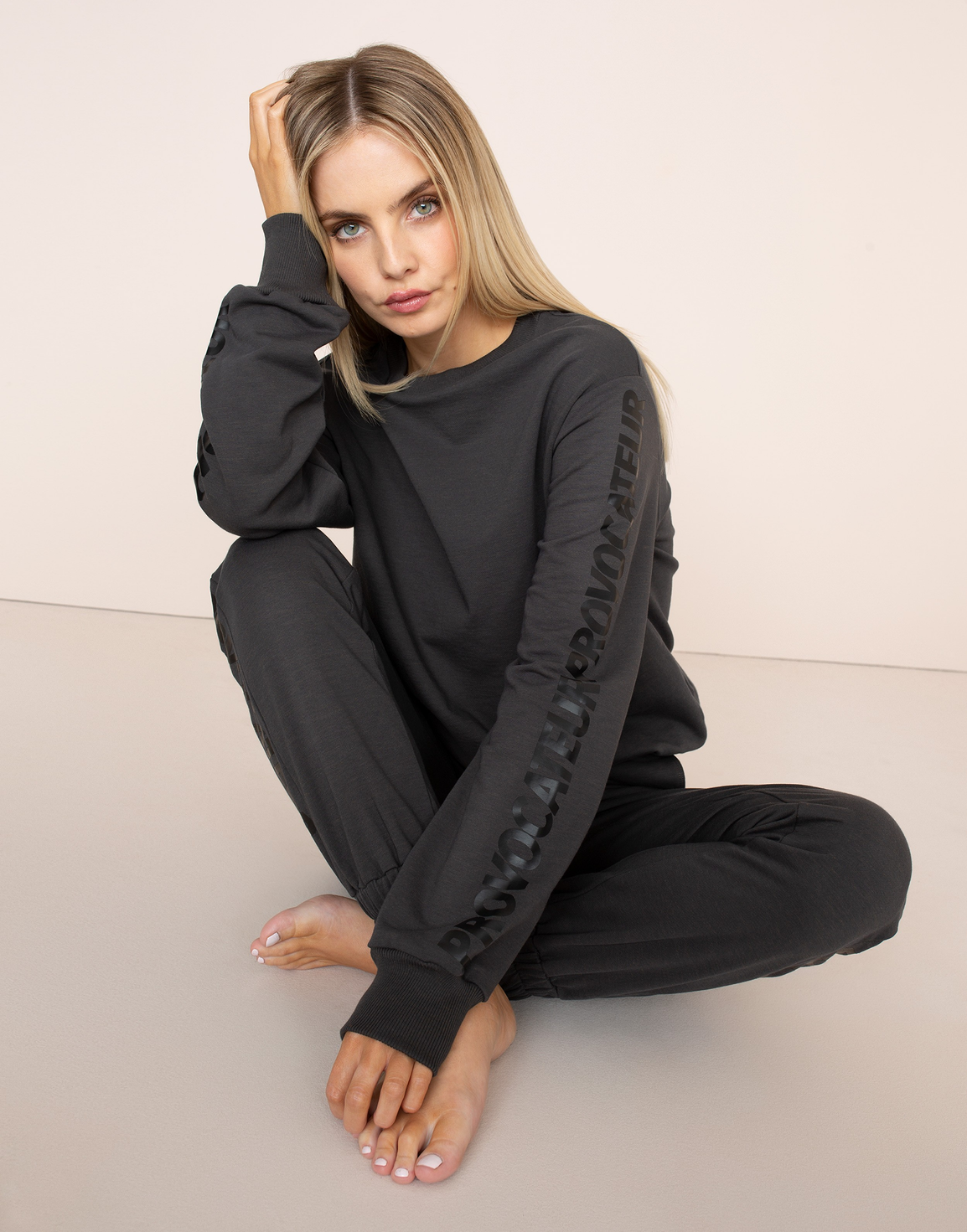 Logan Sweatshirt Grey | Agent Provocateur