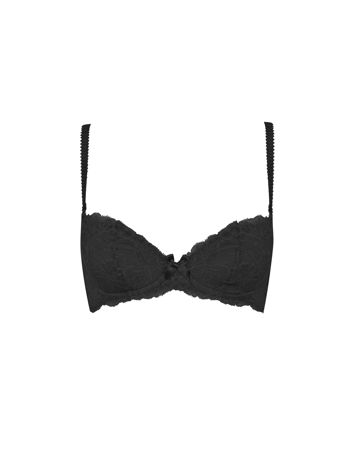 Rosele Padded Underwired Bra Black | Agent Provocateur