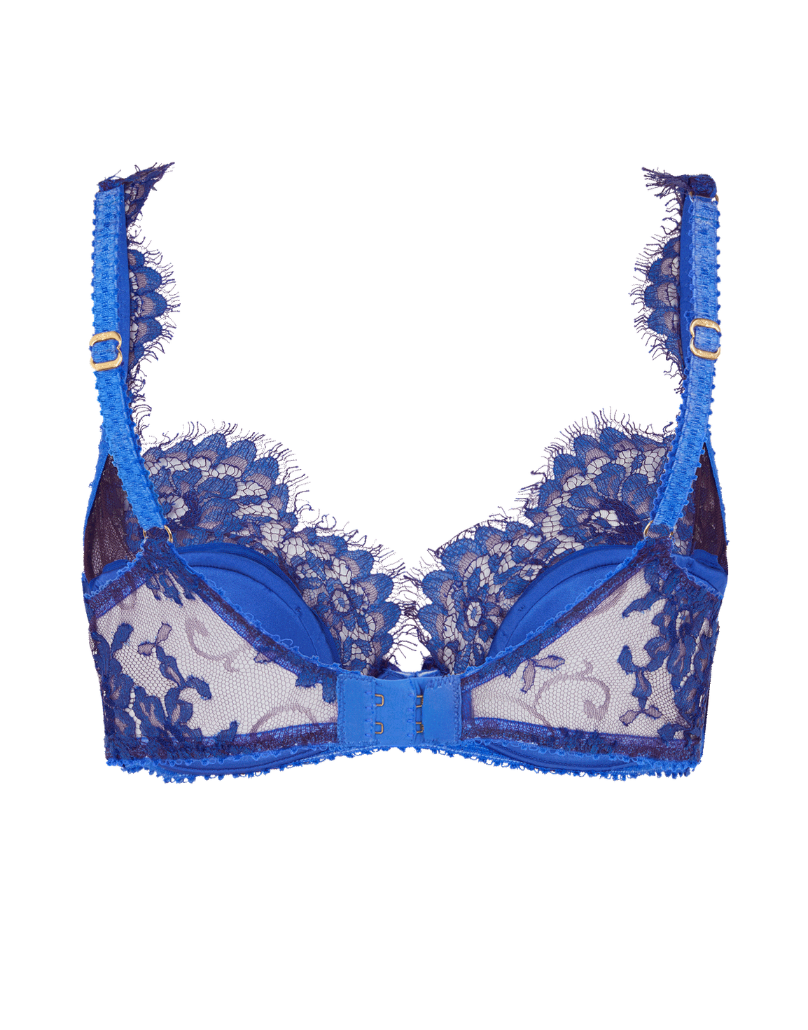Carline Plunge Underwired Bra Cobalt | Agent Provocateur