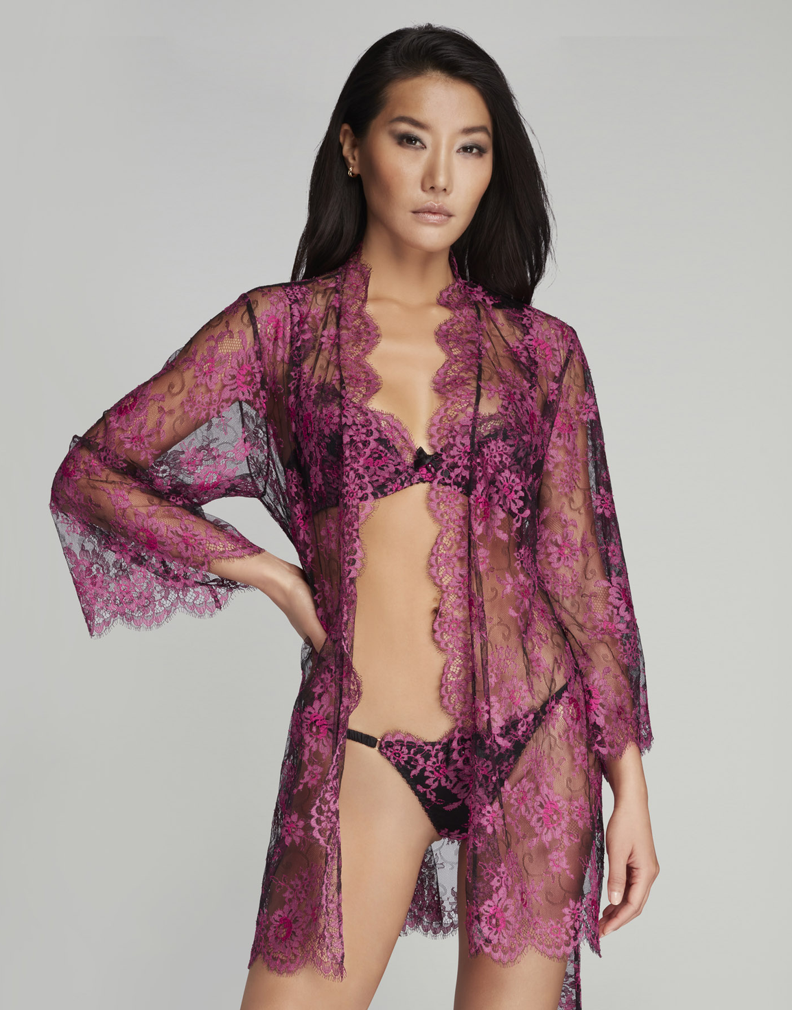 Carline Kimono Pink | Agent Provocateur