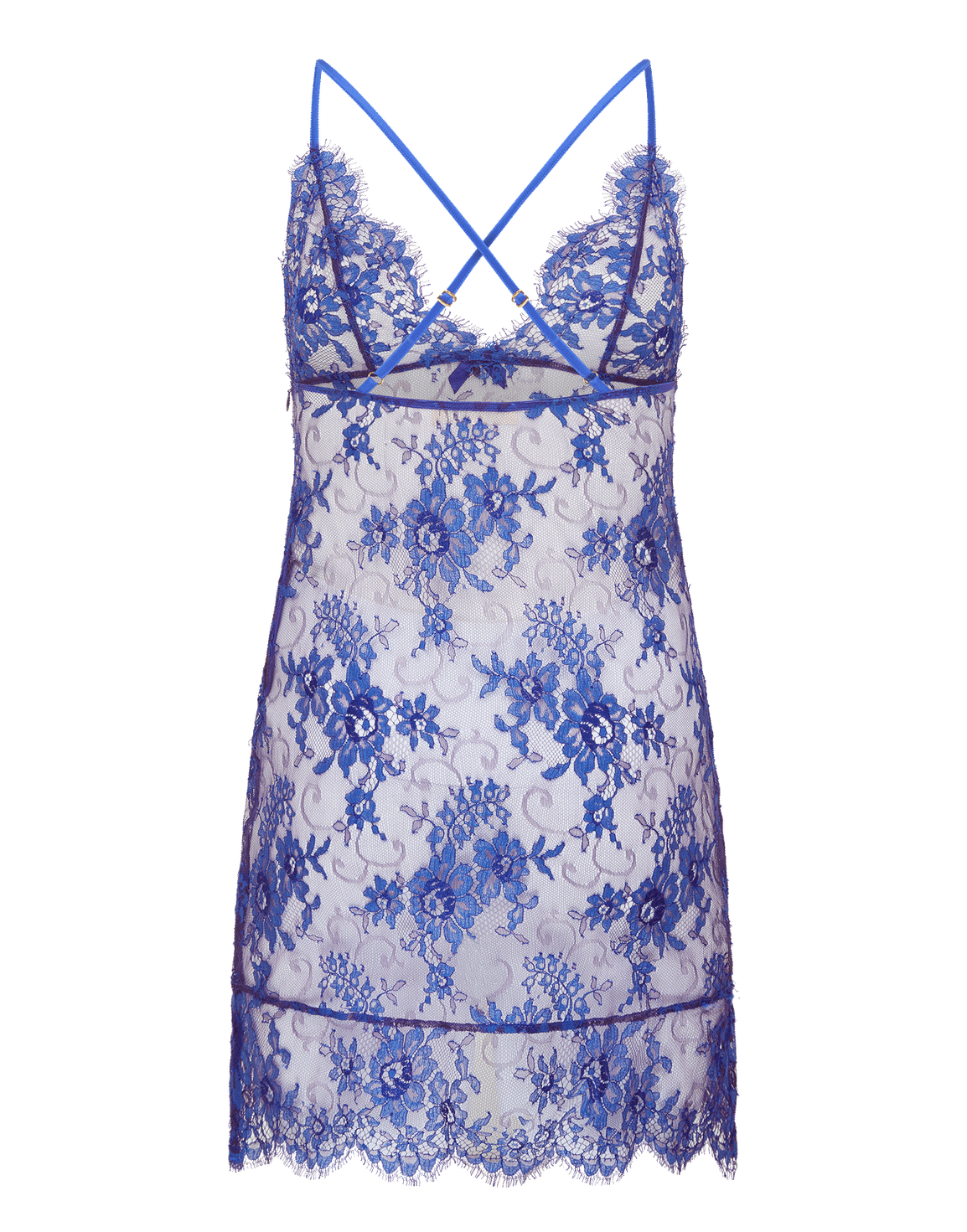 Carline Short Slip Cobalt | Agent Provocateur