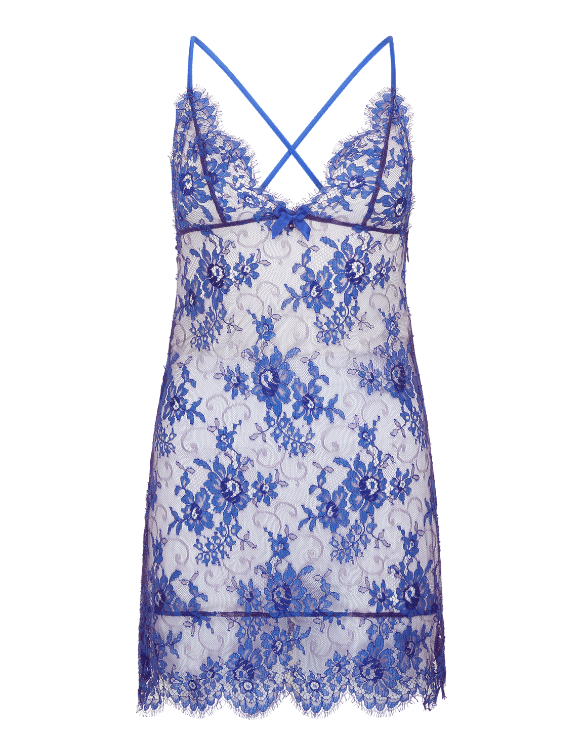 Carline Short Slip Cobalt | Agent Provocateur