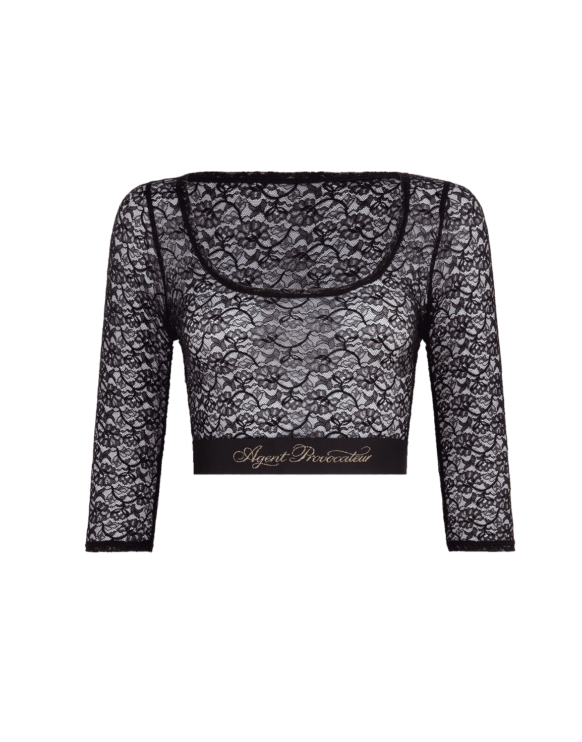 Cher Crop Top Black | Agent Provocateur