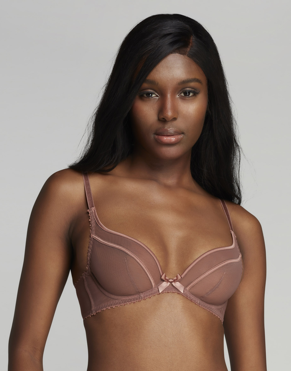 Cruz Plunge Underwired Bra Mocha | Agent Provocateur