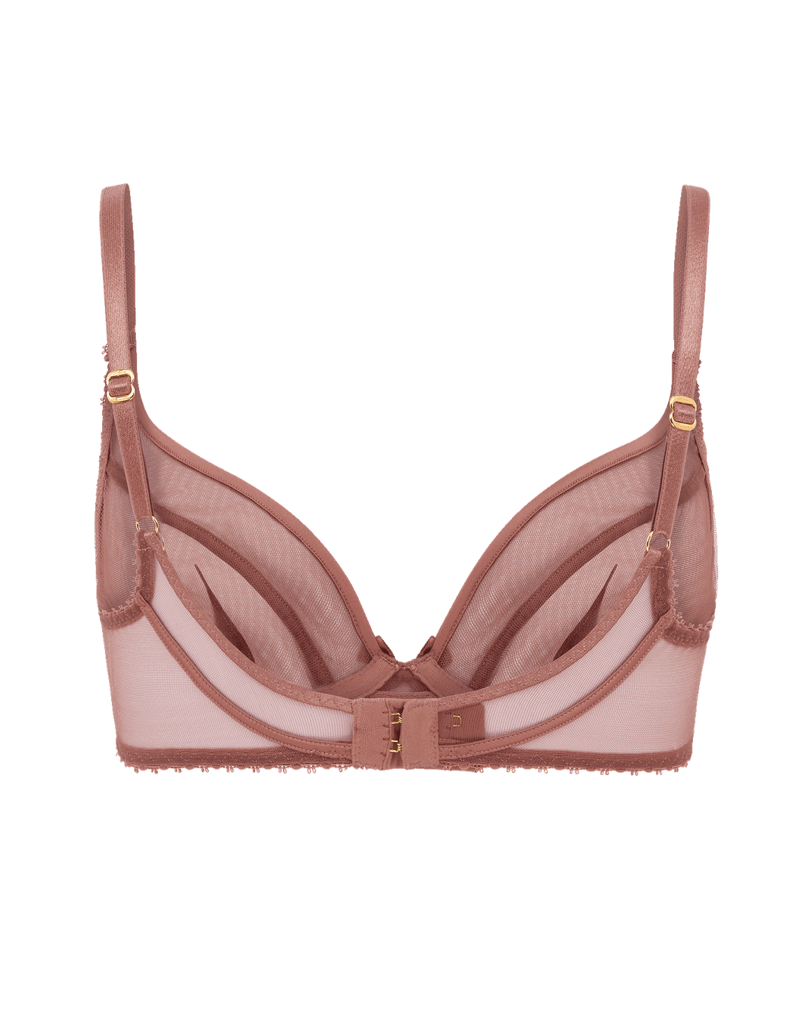 Cruz Plunge Underwired Bra Mocha | Agent Provocateur