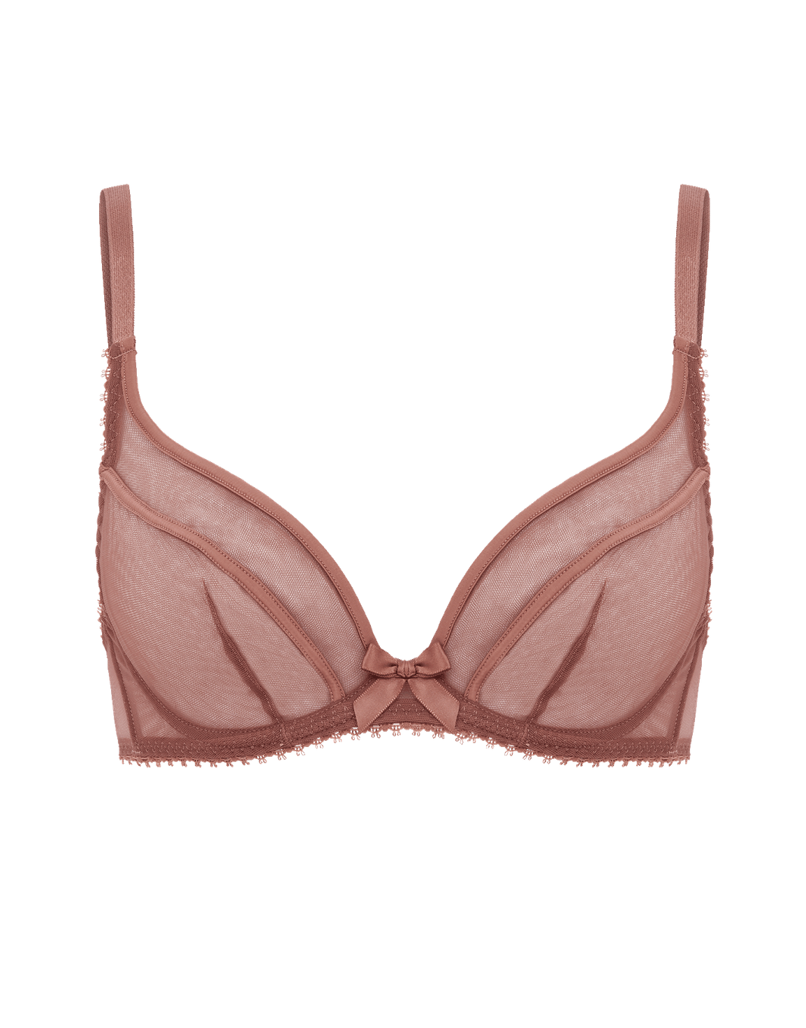 Cruz Plunge Underwired Bra Mocha | Agent Provocateur