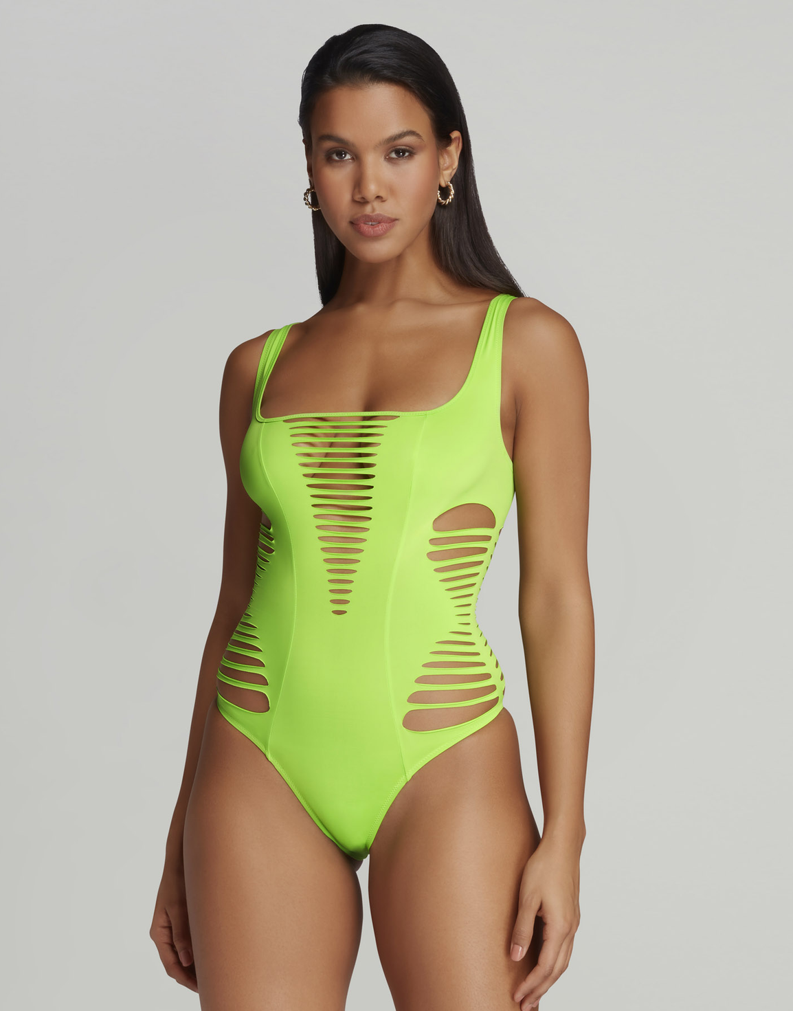 Dakotta Swimsuit Green | Agent Provocateur