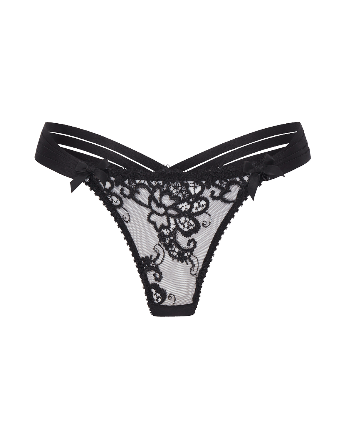 Dioni Thong Black | Agent Provocateur