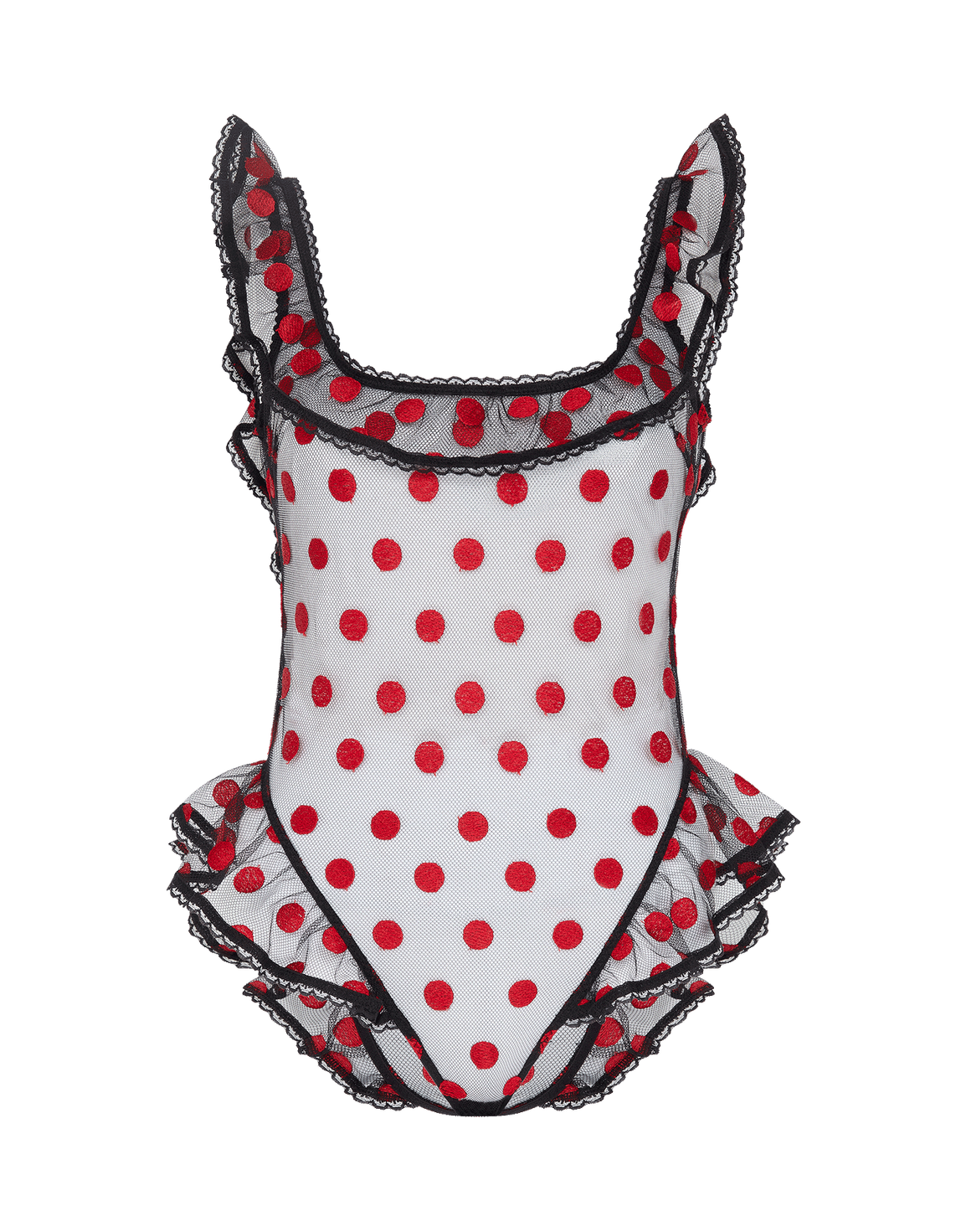 Gabby Body Black/Red | Agent Provocateur