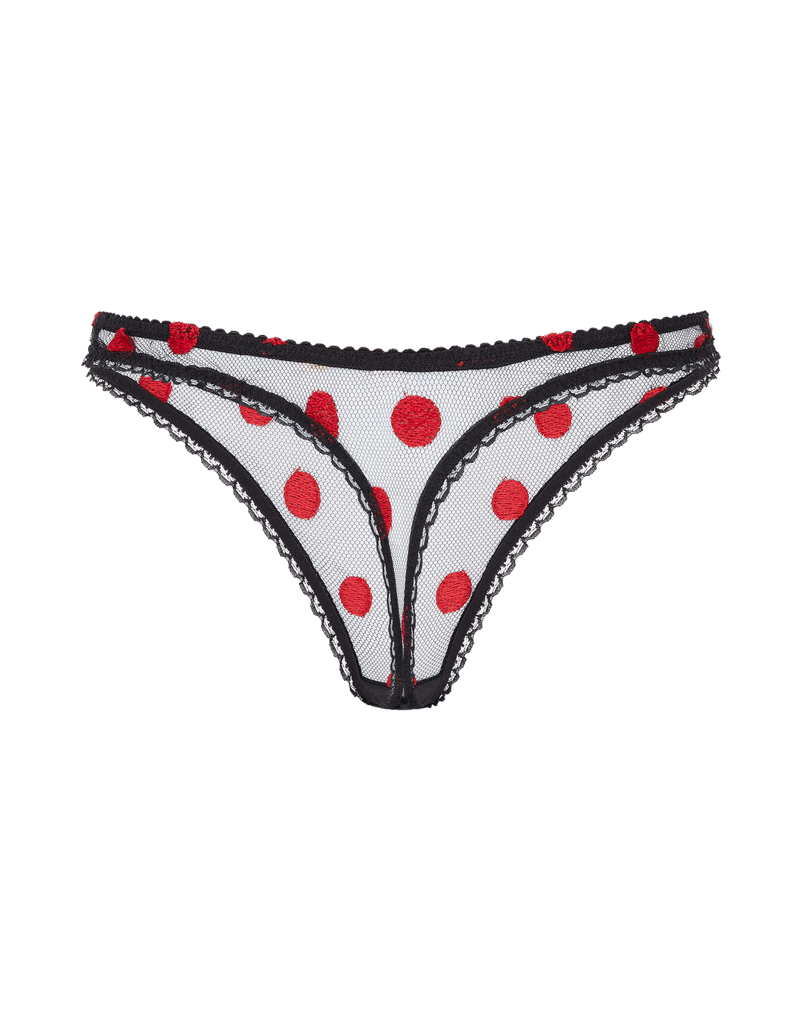 Gabby Thong Black/Red | Agent Provocateur