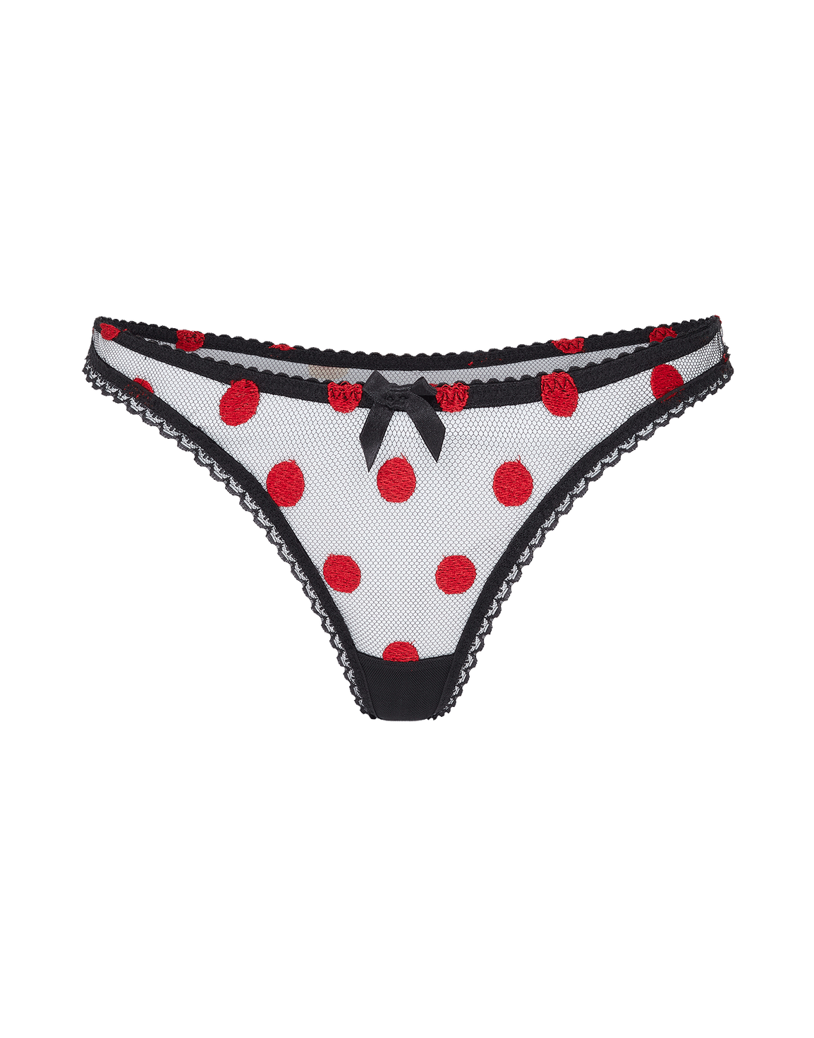 Gabby Thong Black/Red | Agent Provocateur