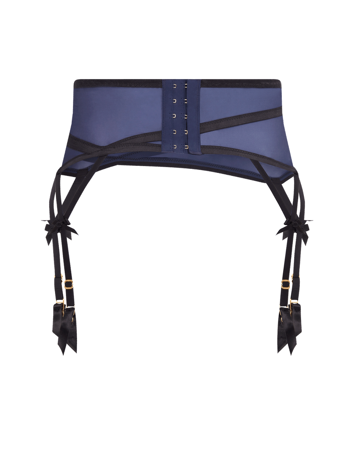 Joan Suspender Navy/Black | Agent Provocateur