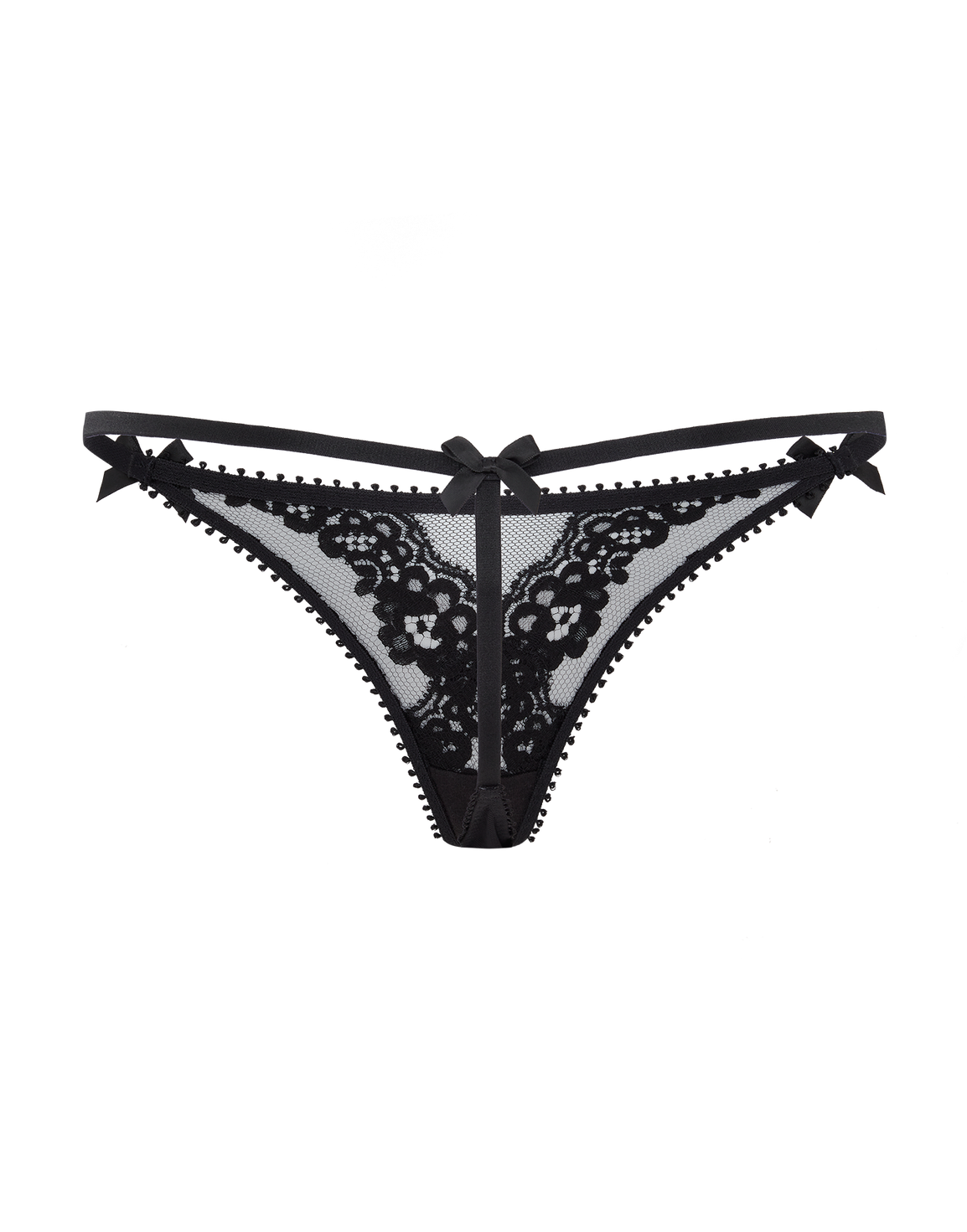 Lacy Thong Black | Agent Provocateur