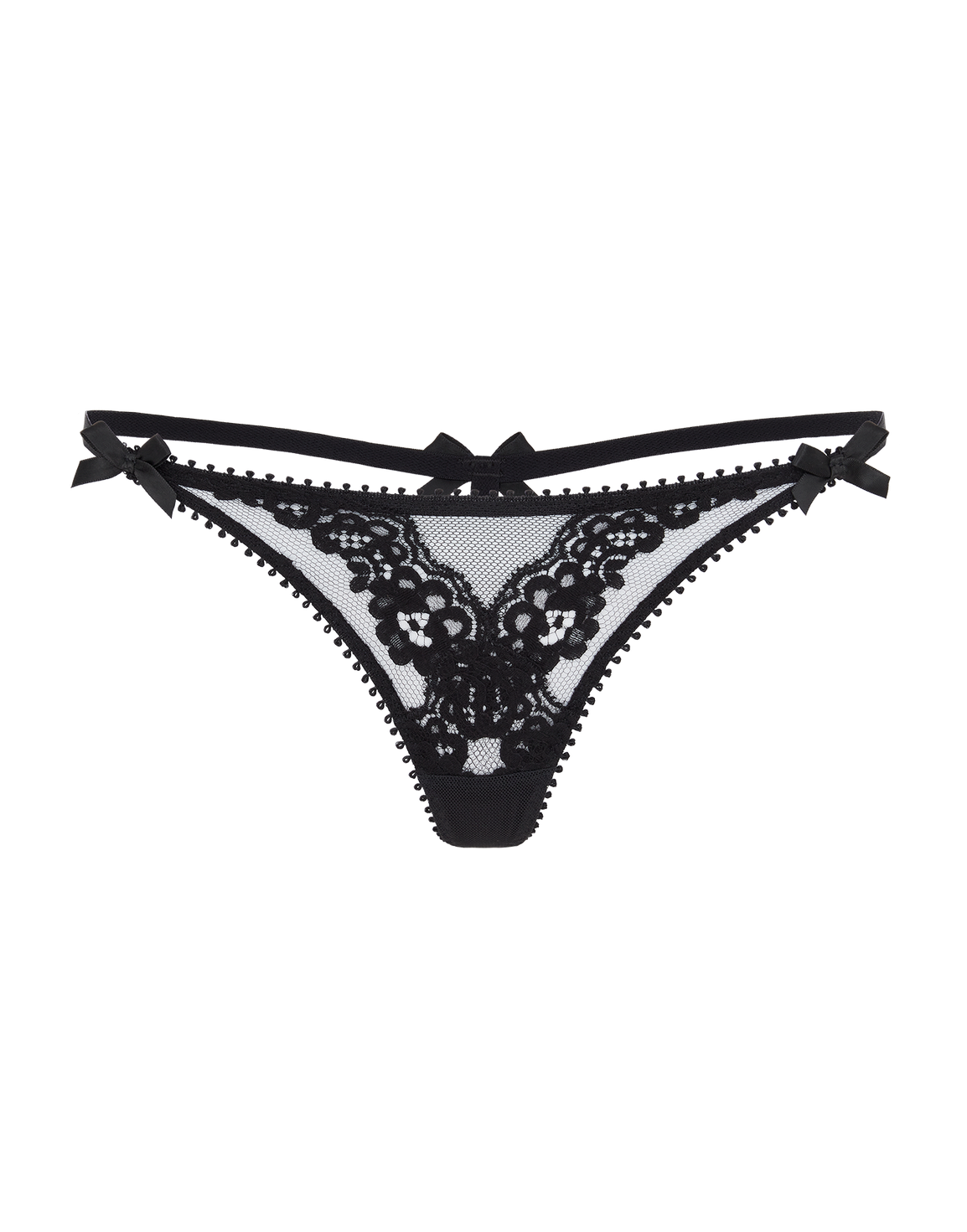 Lacy Thong Black | Agent Provocateur