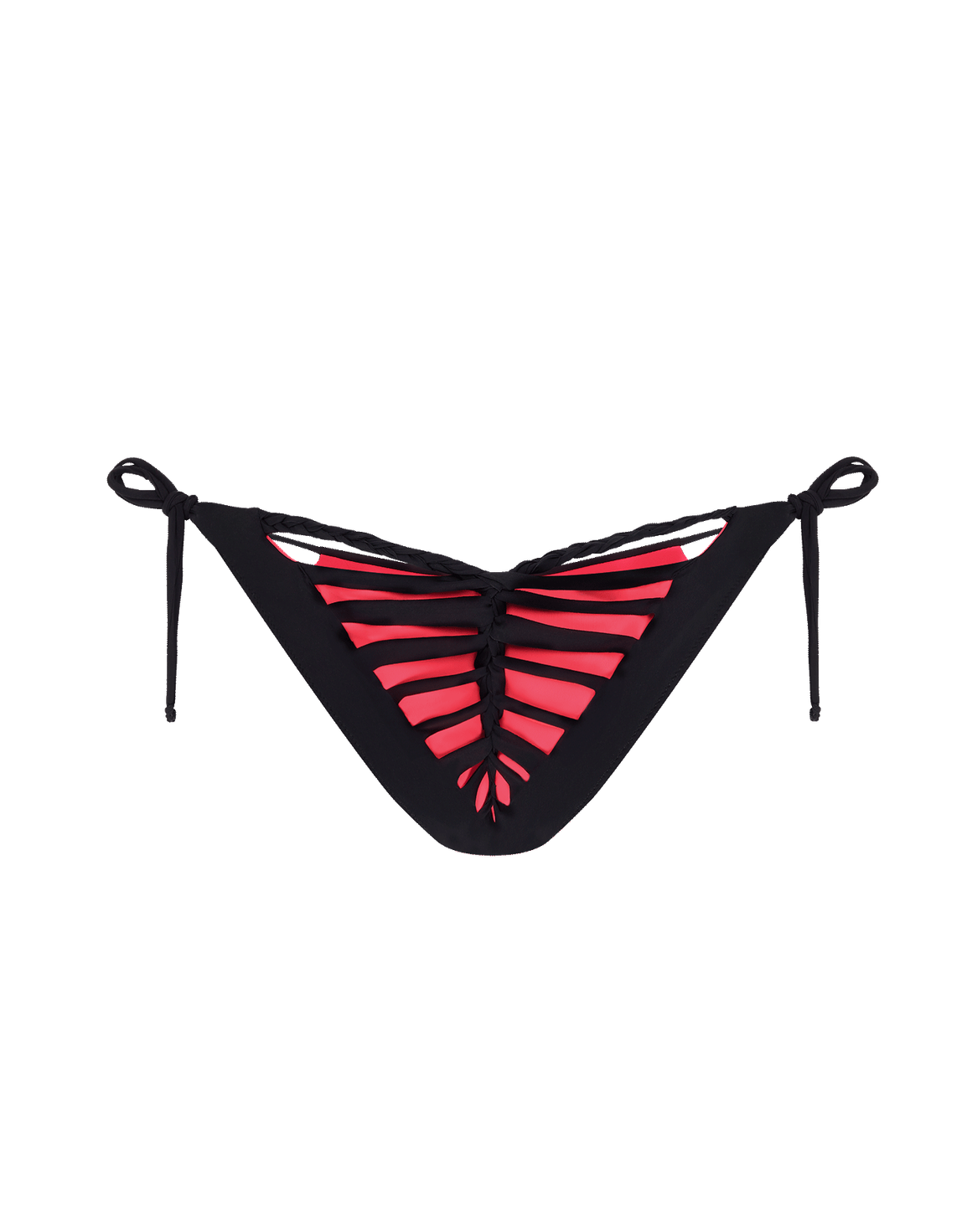 Laticia Bikini Bottom Black/Neon Pink | Agent Provocateur