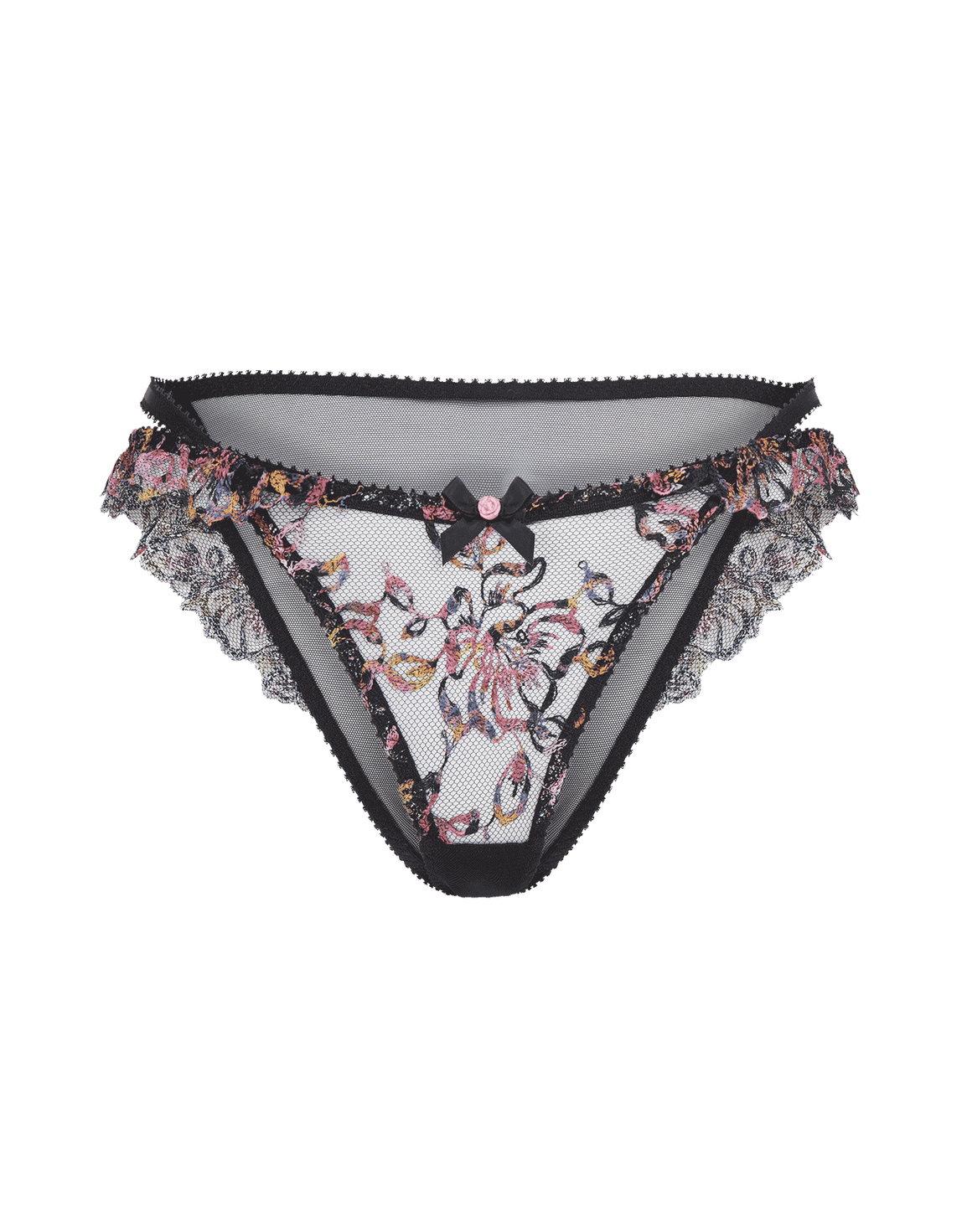 Leisha Full Brief Black Multicolour | Agent Provocateur