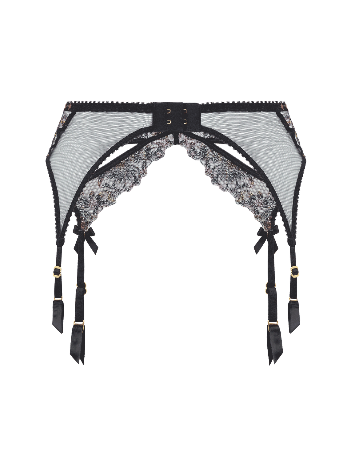Leisha Suspender Black Multicolour | Agent Provocateur