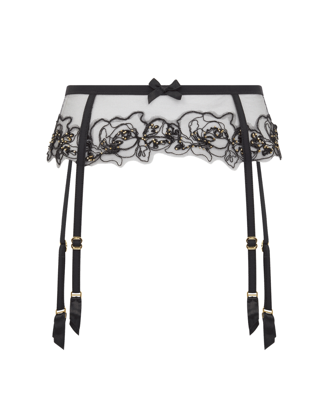 Lindie Suspender Black | Agent Provocateur