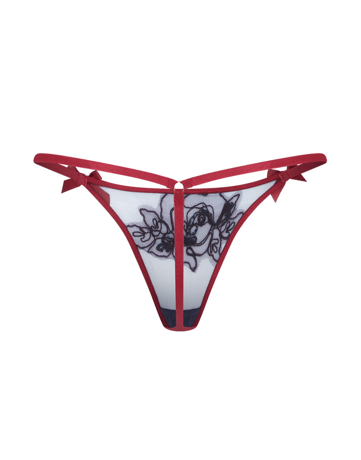 Lindie Thong Plum/Navy | Agent Provocateur