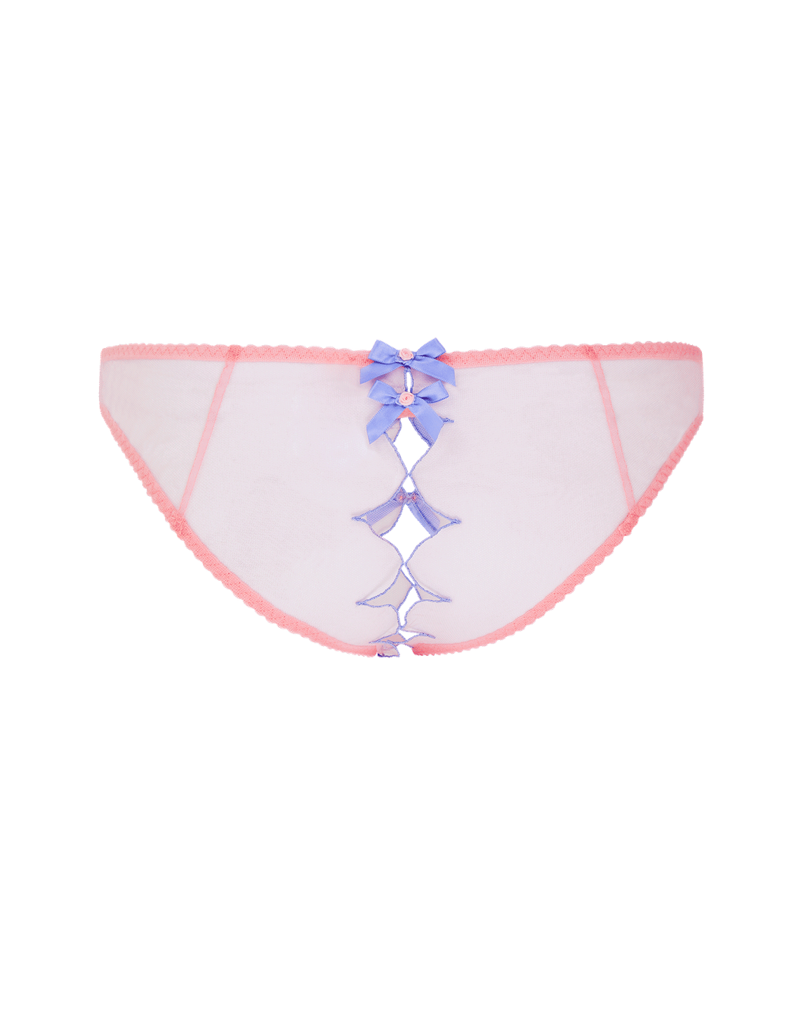 Lorna Ouvert Baby Pink/Blue | Agent Provocateur
