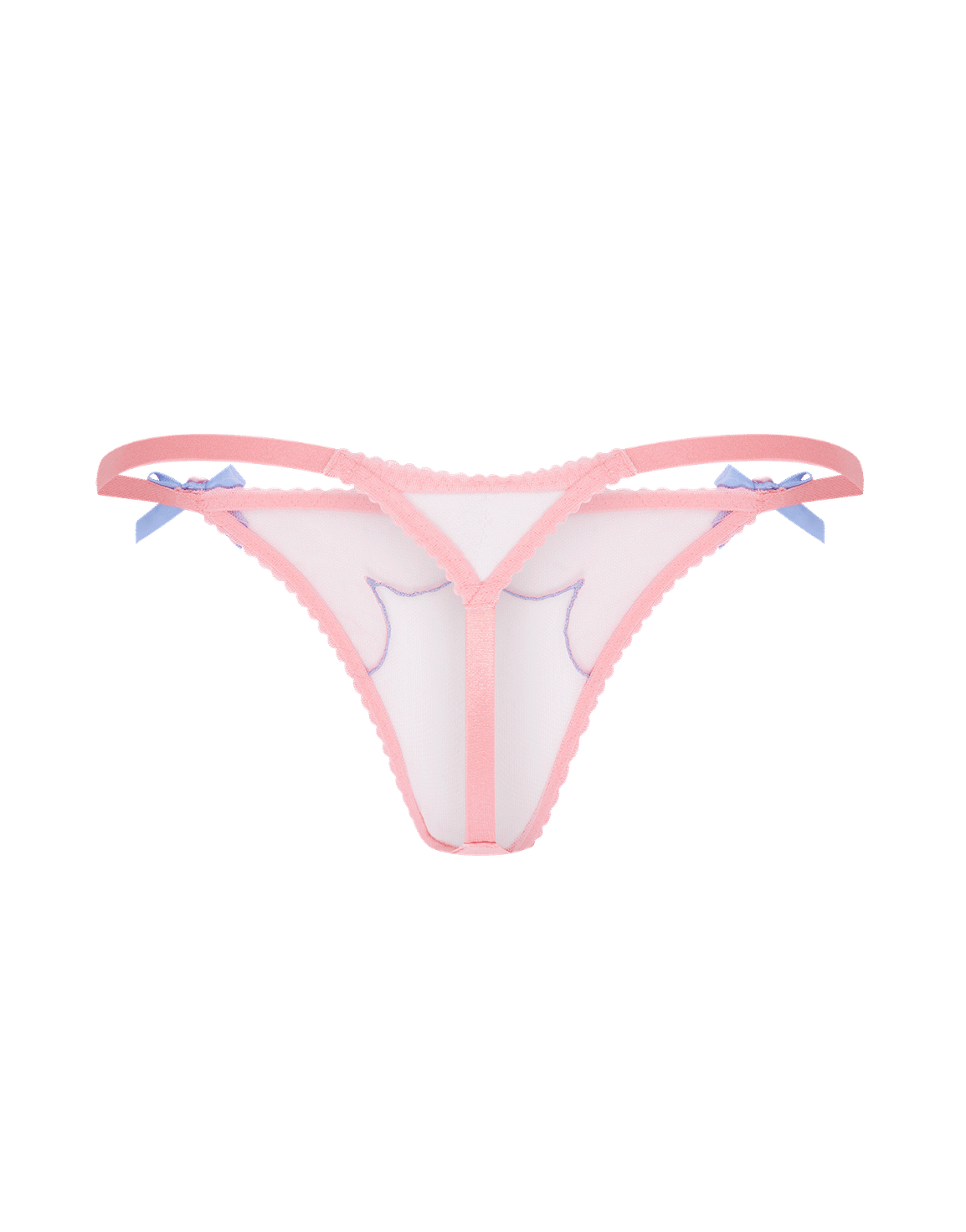Lorna Thong Baby Pink/Blue | Agent Provocateur