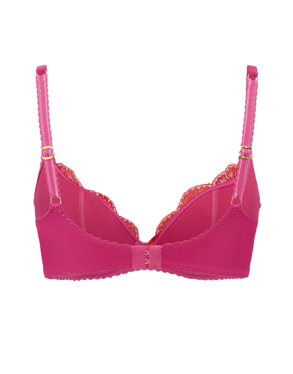 Molly Plunge Underwired Bra Pink | Agent Provocateur