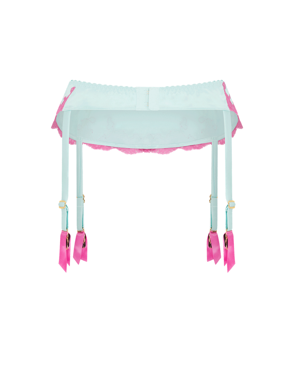 Molly Suspender Mint/Pink | Agent Provocateur