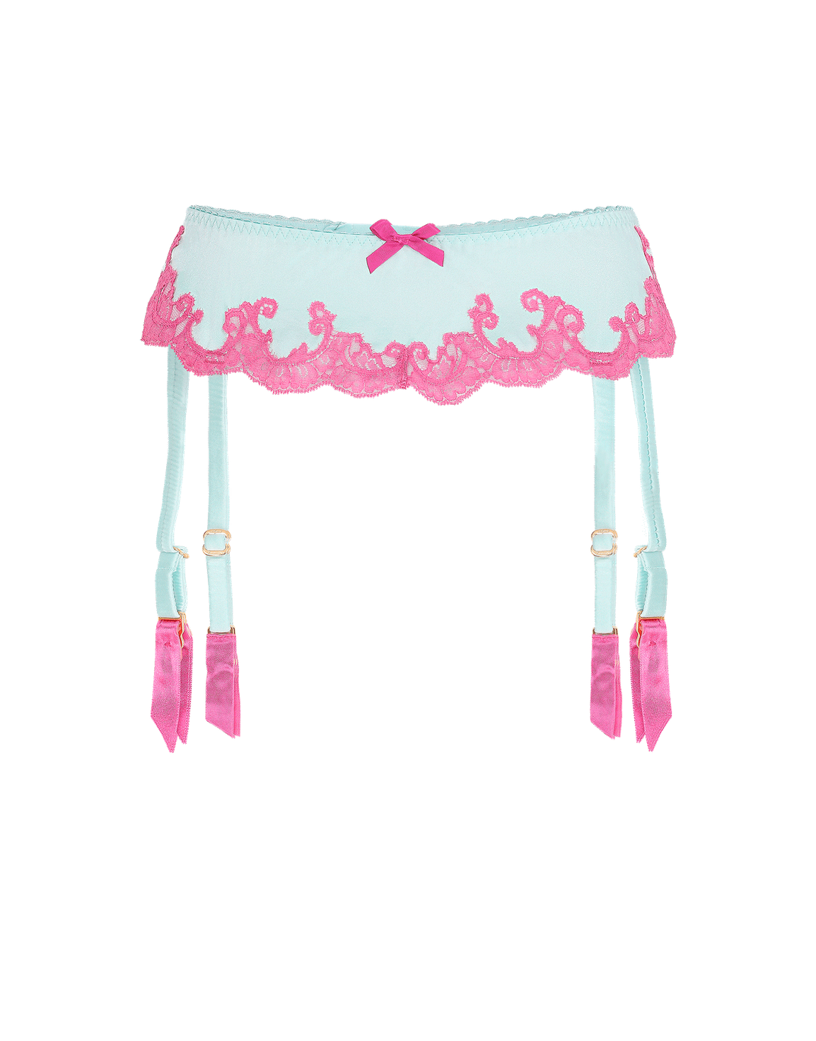 Molly Suspender Mint/Pink | Agent Provocateur