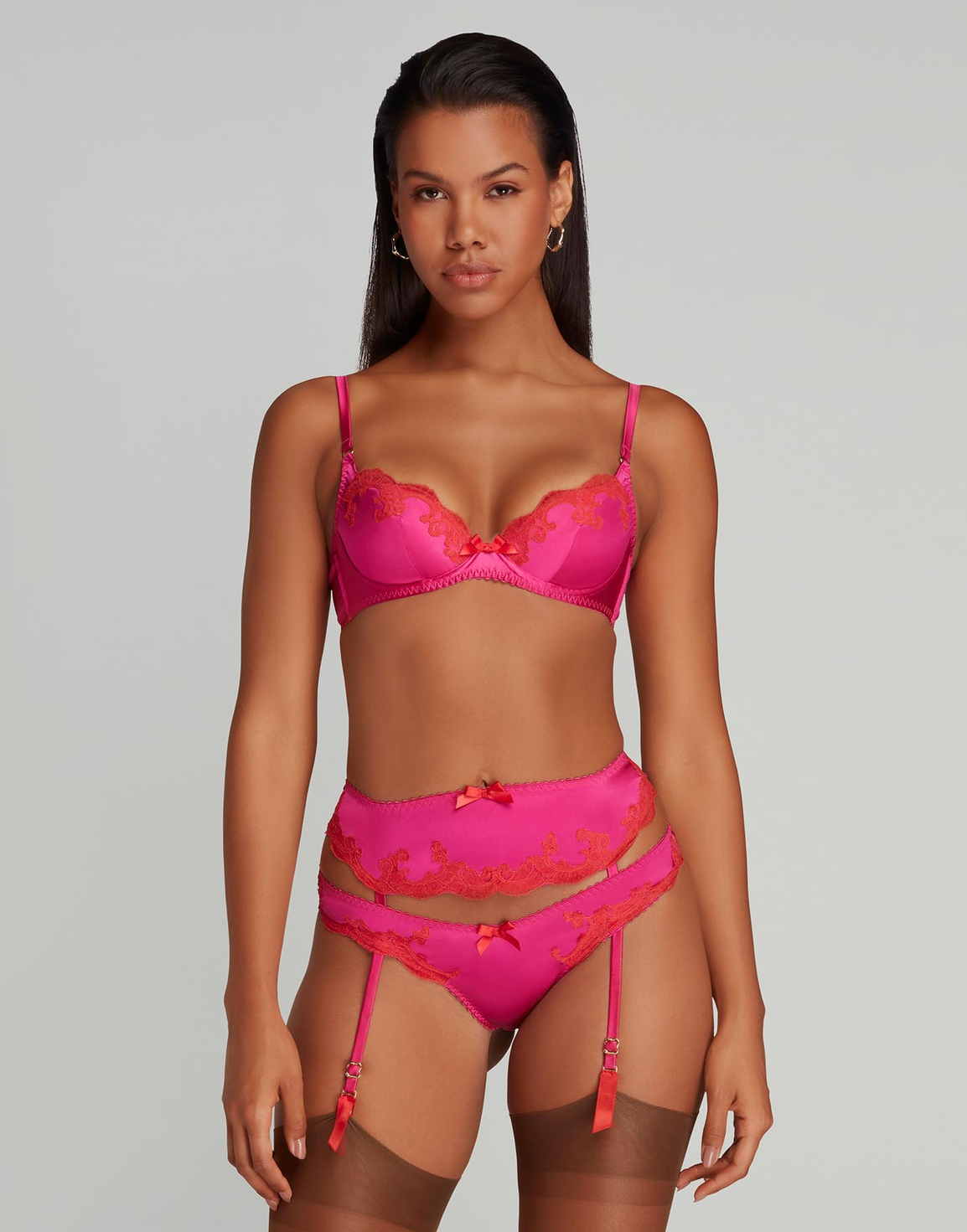 Molly Suspender Pink | Agent Provocateur