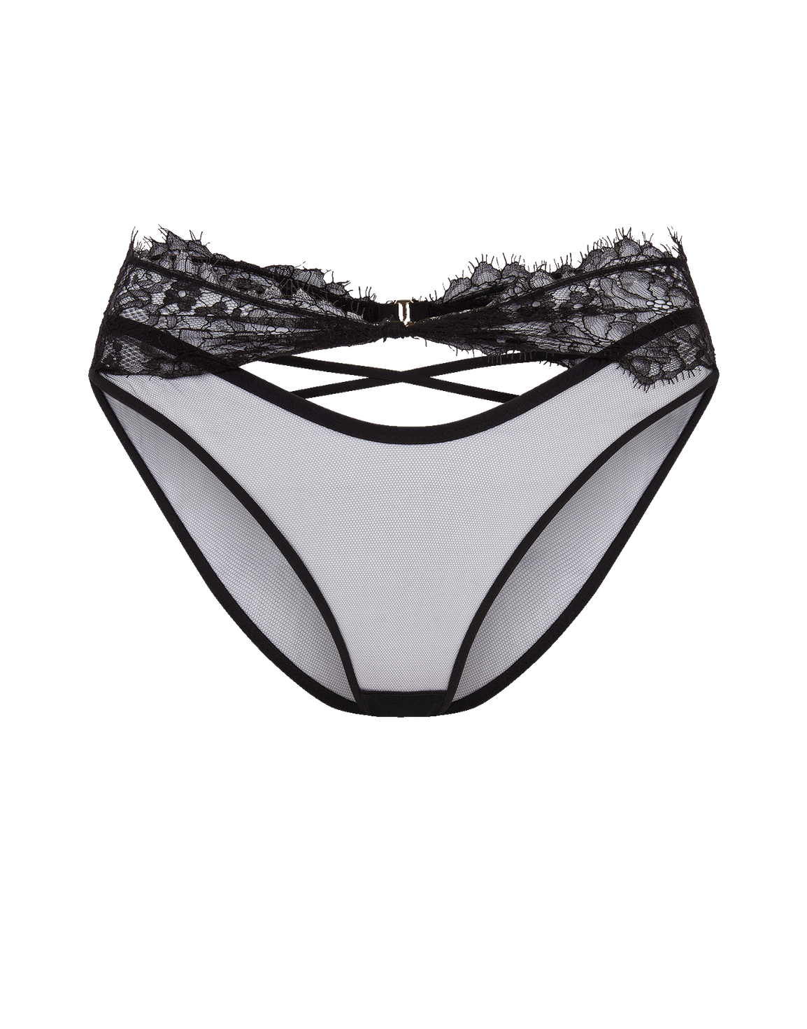 Palma High Waisted Brief Black  | Agent Provocateur