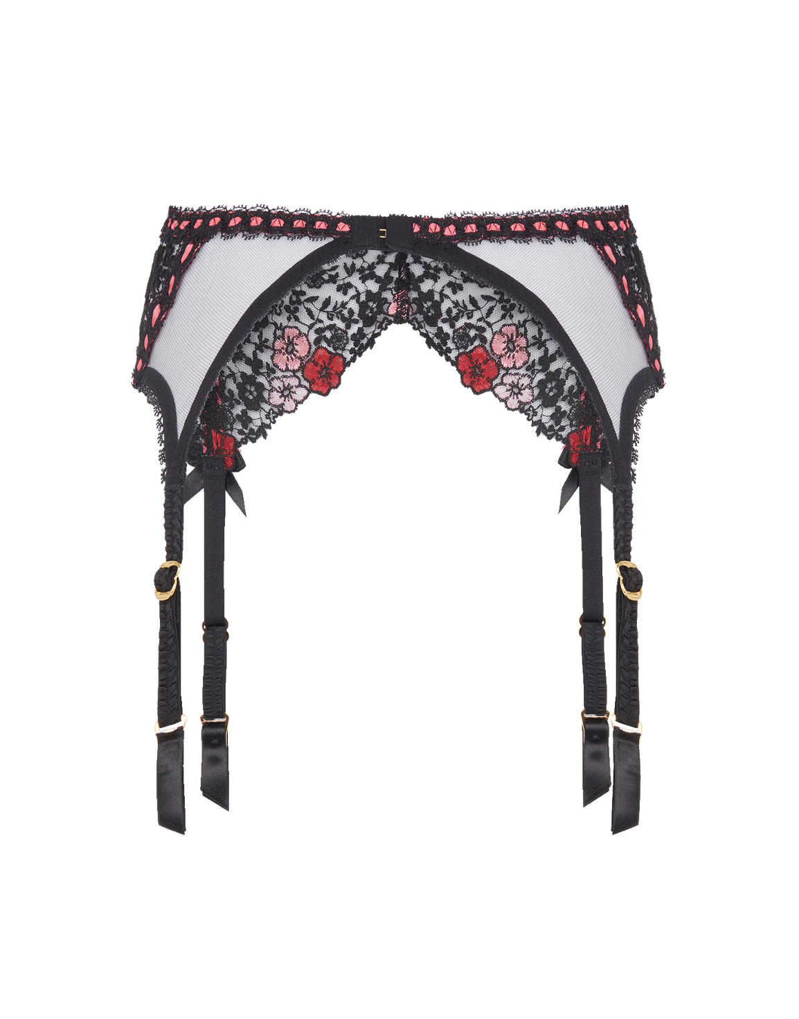 Petunia Suspender Black | Agent Provocateur