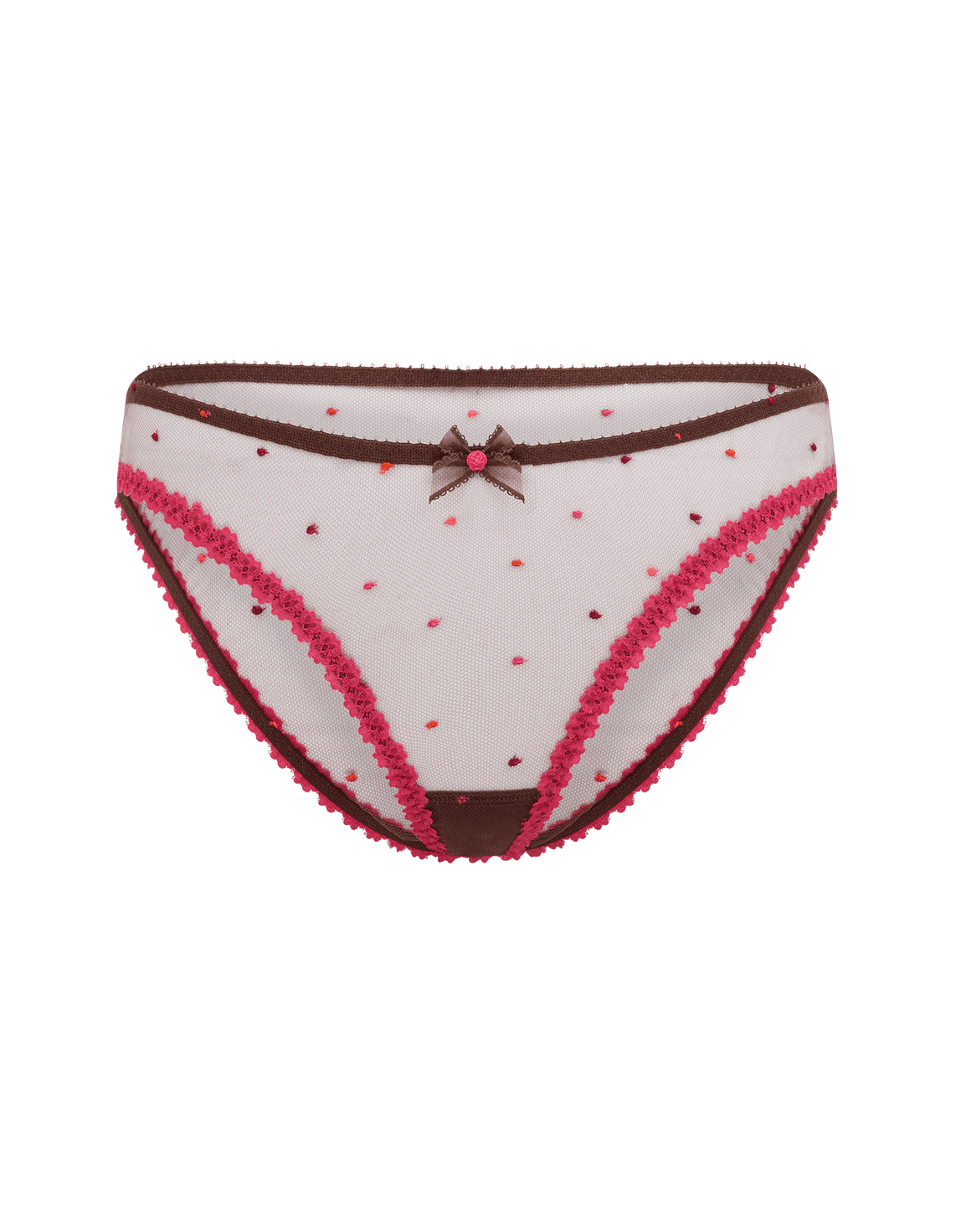 Poppie Full Brief Chestnut | Agent Provocateur