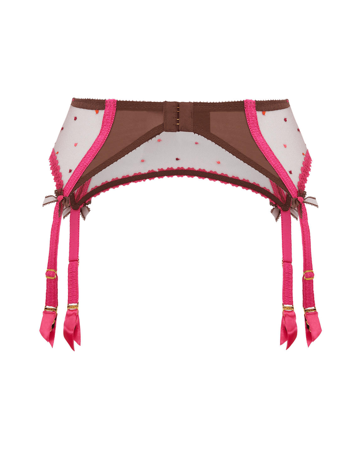 Poppie Suspender Chestnut | Agent Provocateur