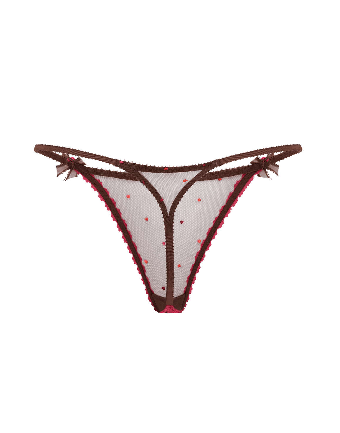 Poppie Thong Chestnut | Agent Provocateur