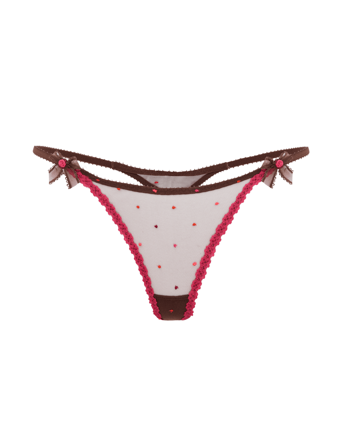 Poppie Thong Chestnut | Agent Provocateur
