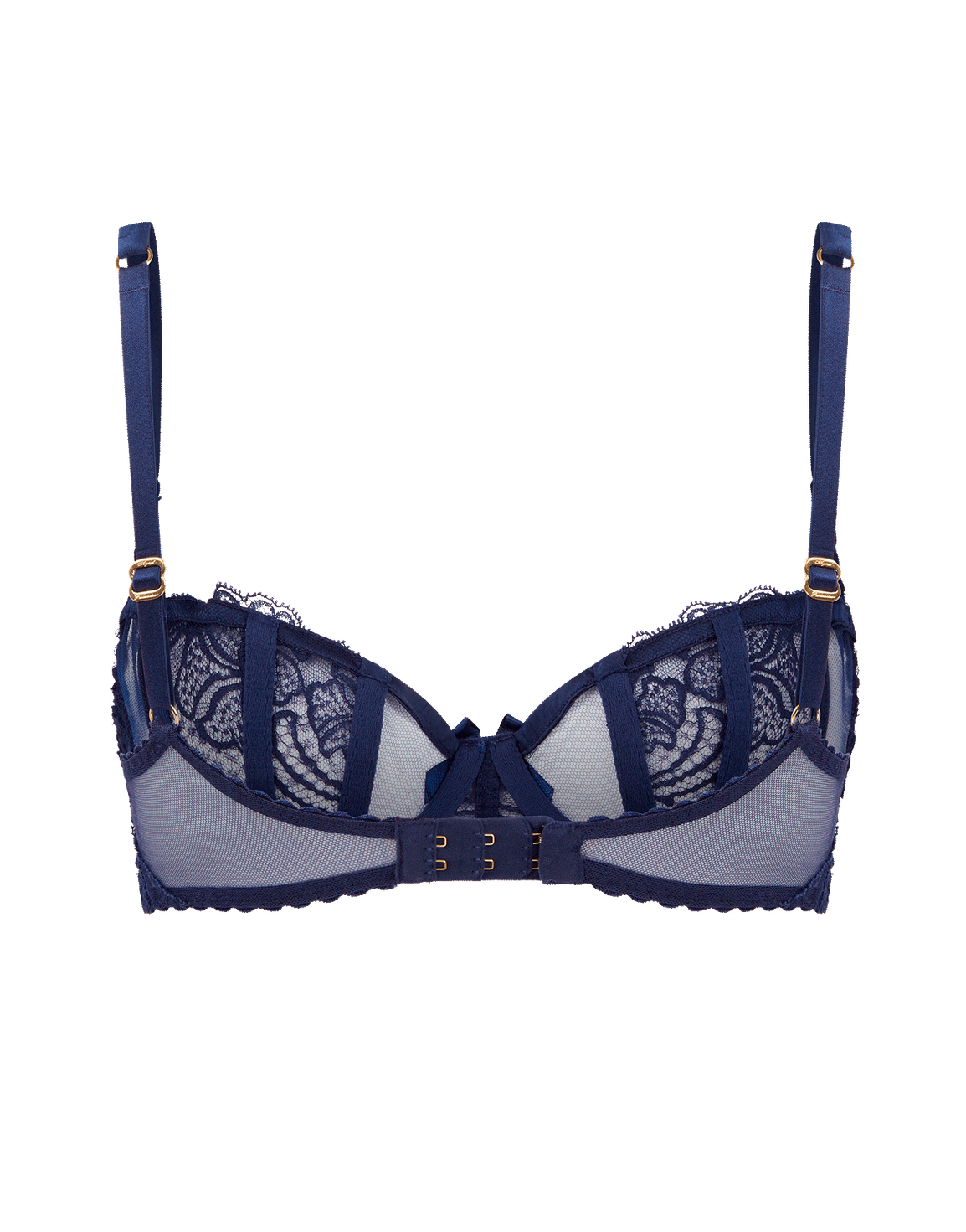 Rozlyn Balconette Bra Navy | Agent Provocateur