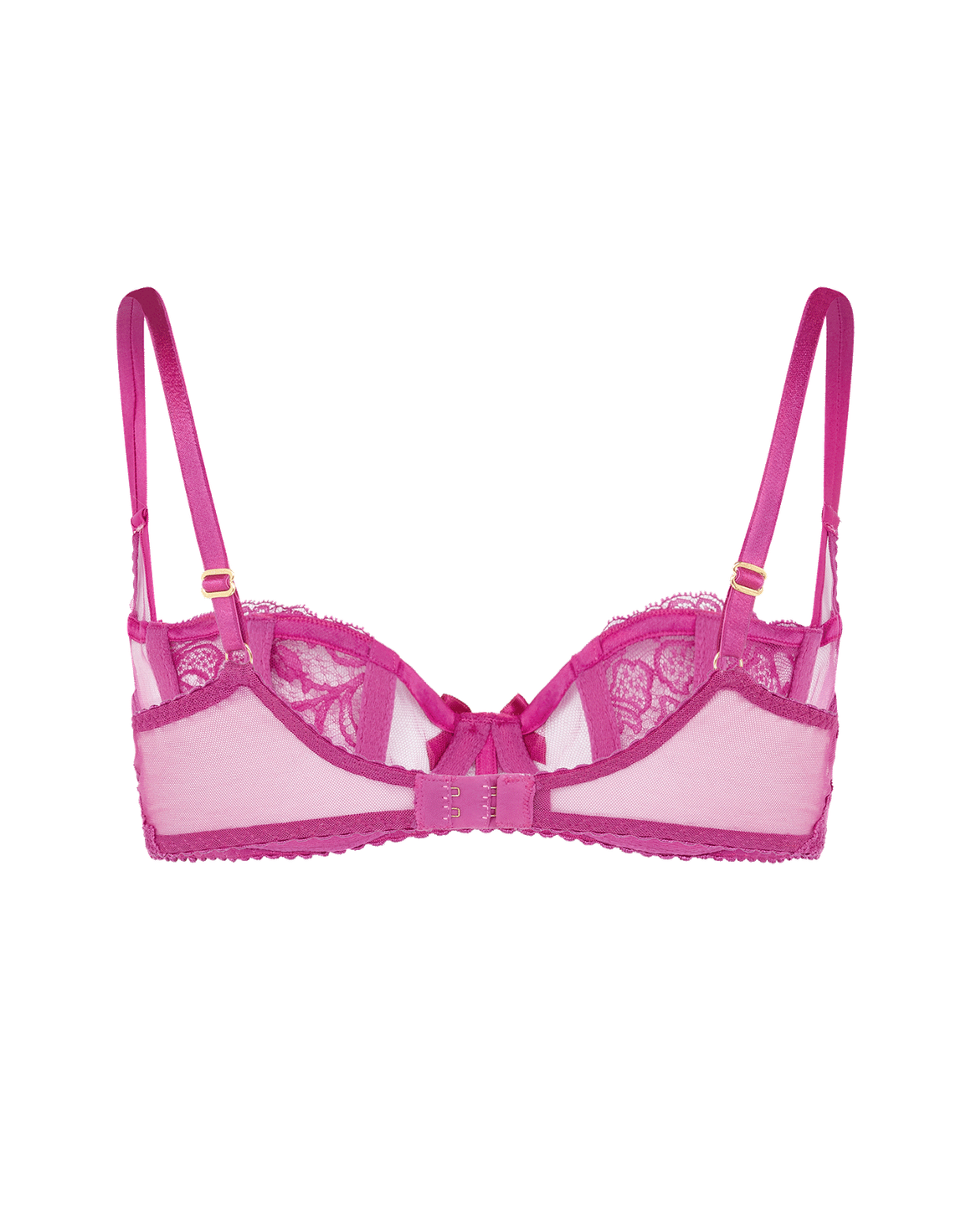 Rozlyn Balconette Underwired Bra Magenta | Agent Provocateur