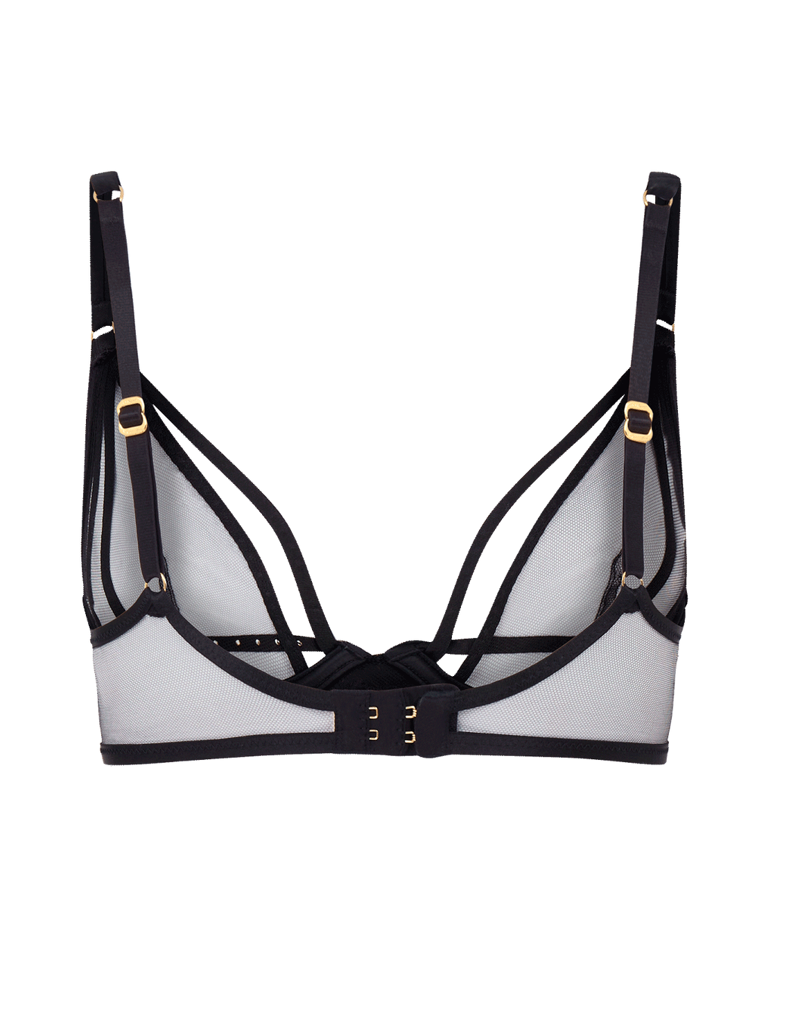 Rubi Plunge Underwired Bra Black | Agent Provocateur