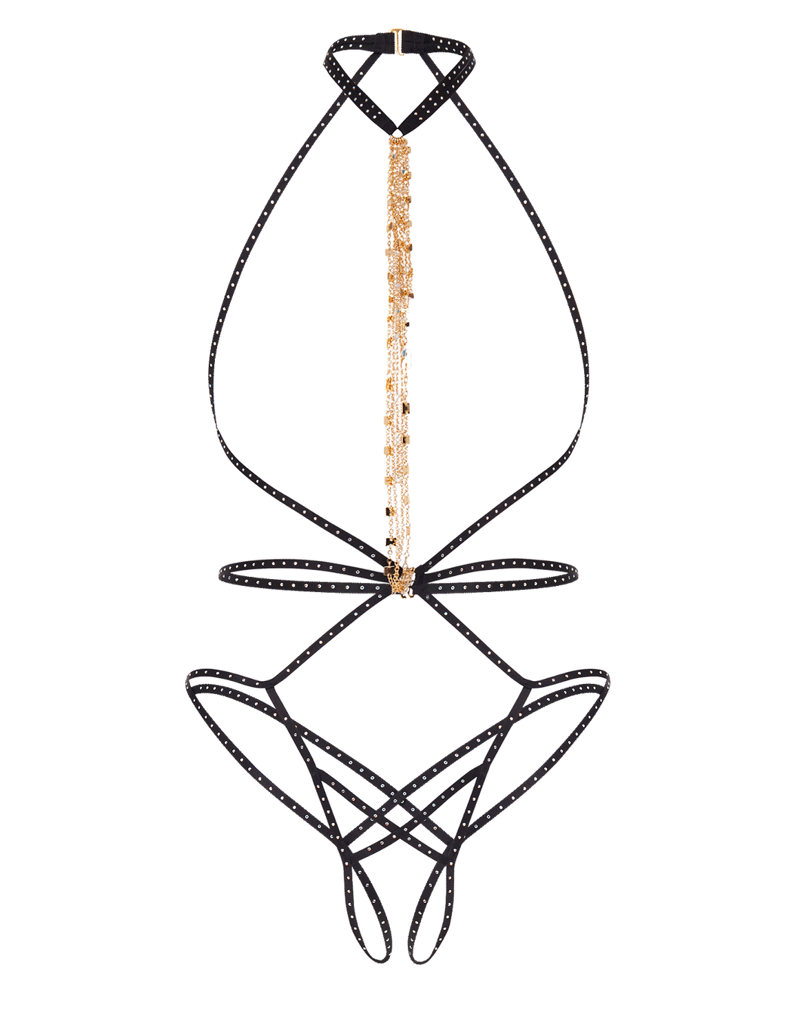 Rubi Playsuit Black/Black | Agent Provocateur