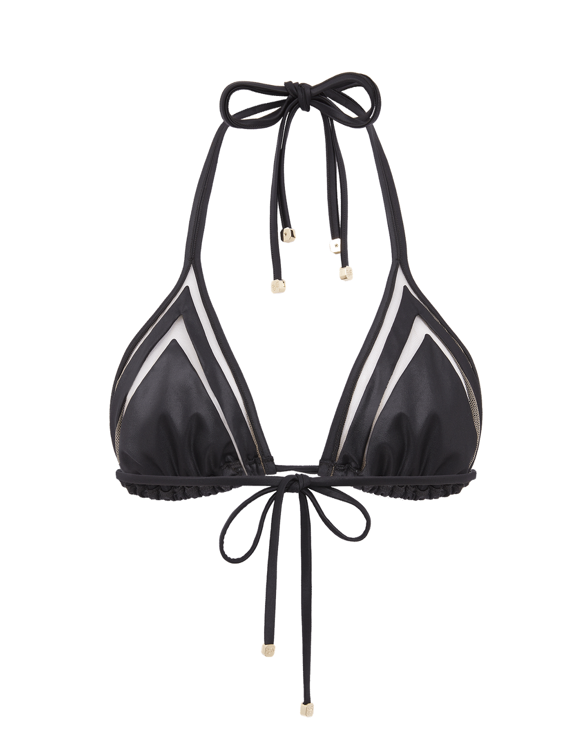 Tora Bikini Top Black/Sand | Agent Provocateur
