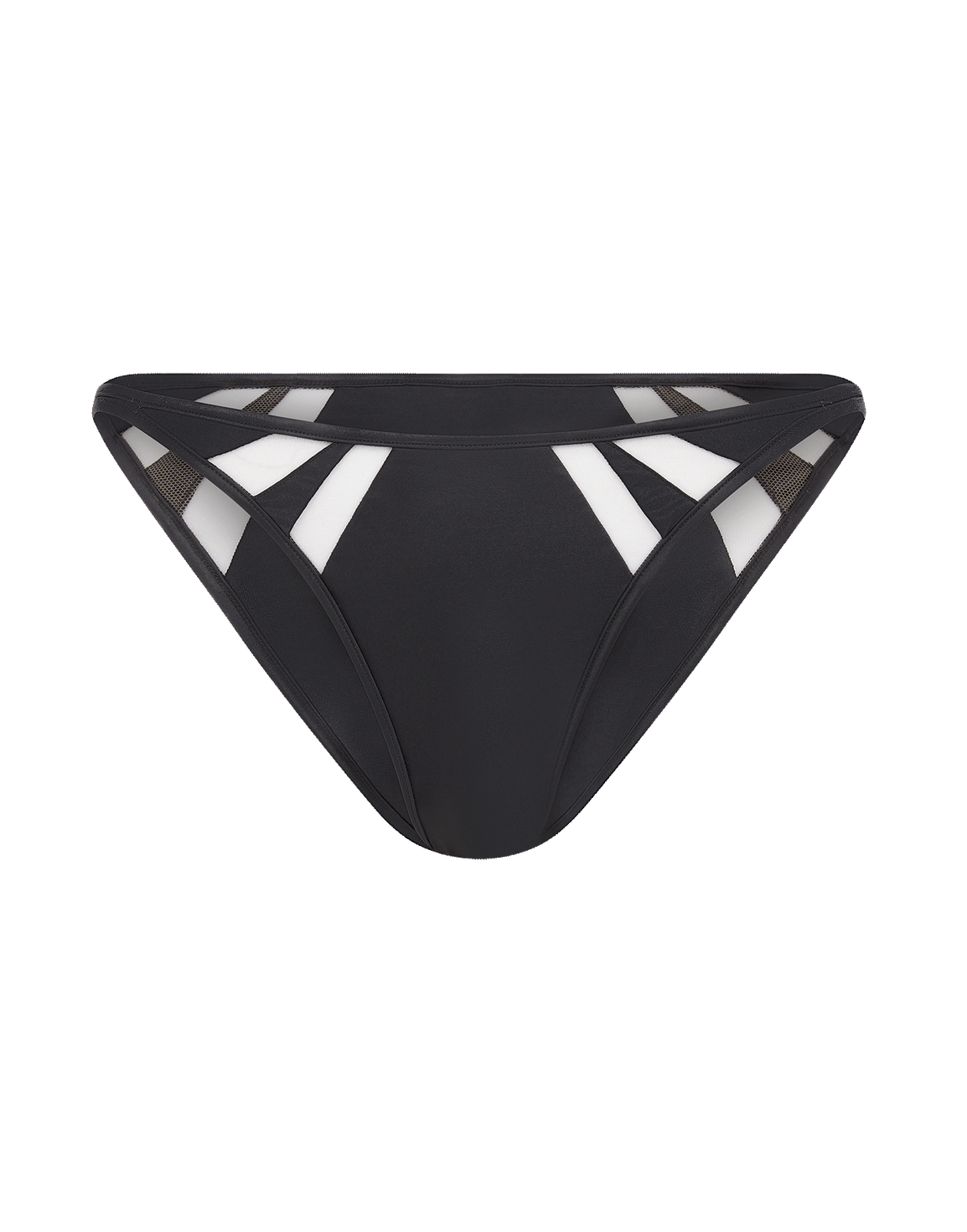 Tora Bikini Bottom Black/Sand | Agent Provocateur