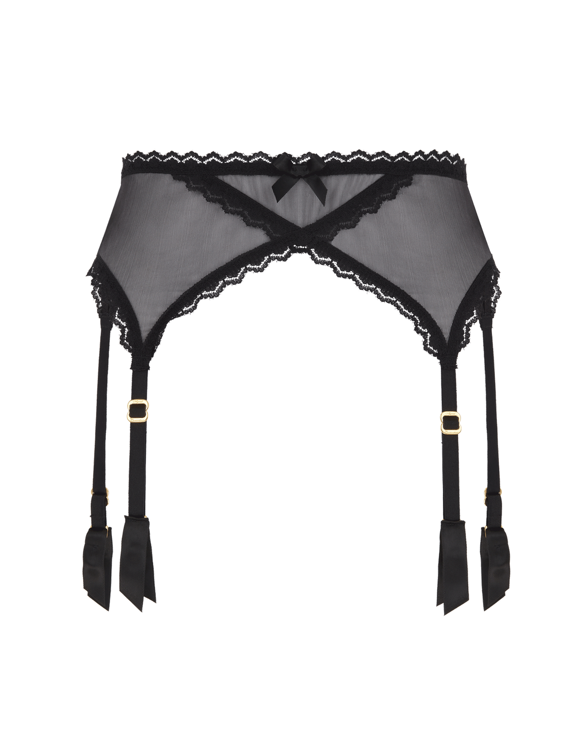 Venetia Suspender Black | Agent Provocateur