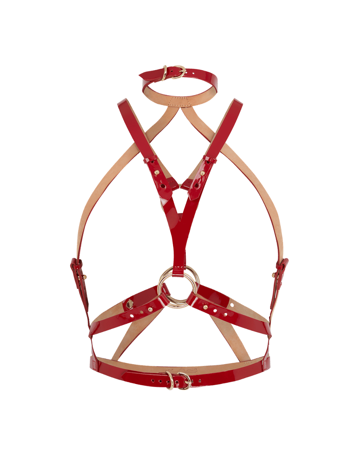 Veronika Harness Red | Agent Provocateur