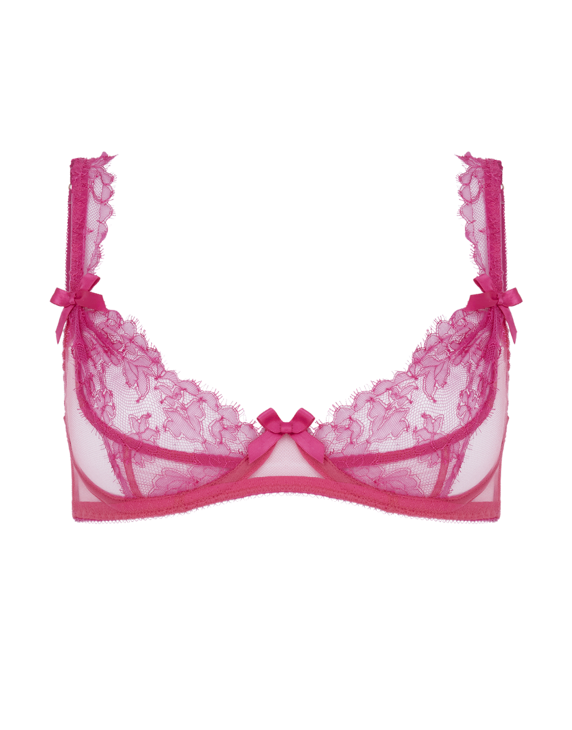 Willa Demi Cup Bra Hot Pink | Agent Provocateur