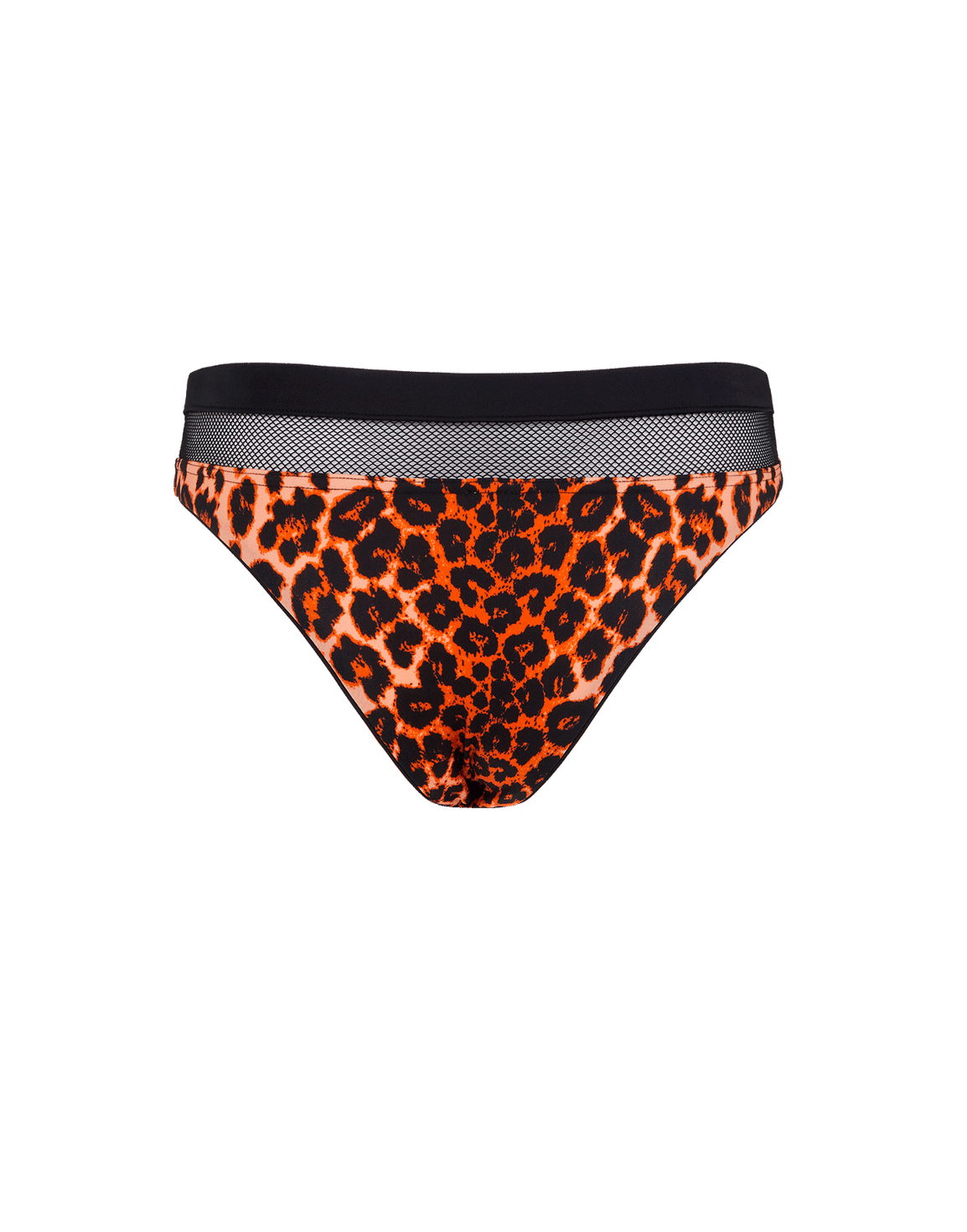 Zenaya Bikini Bottom Leopard Print/Black | Agent Provocateur