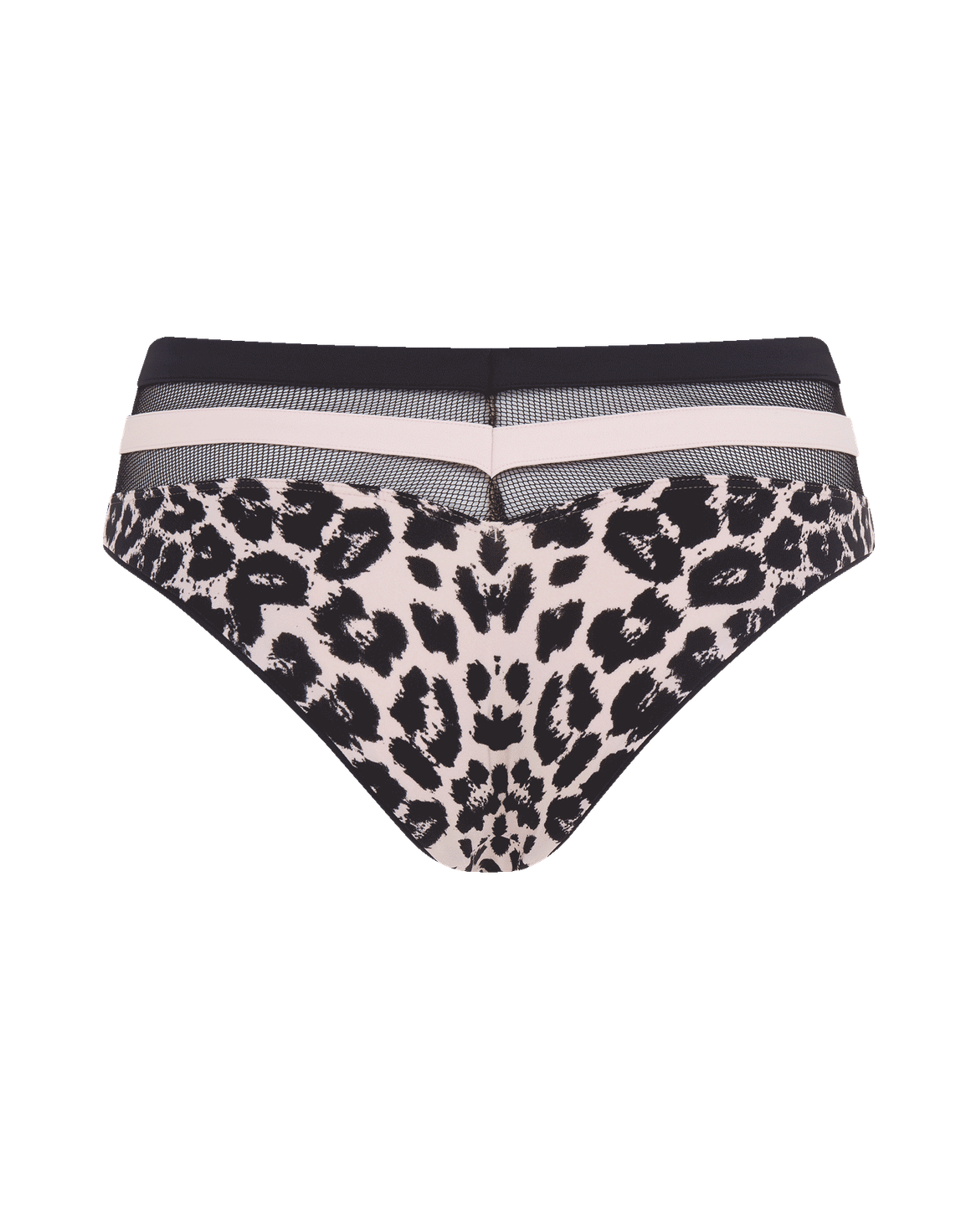 Zenaya High Waisted Bikini Bottom Leopard | Agent Provocateur